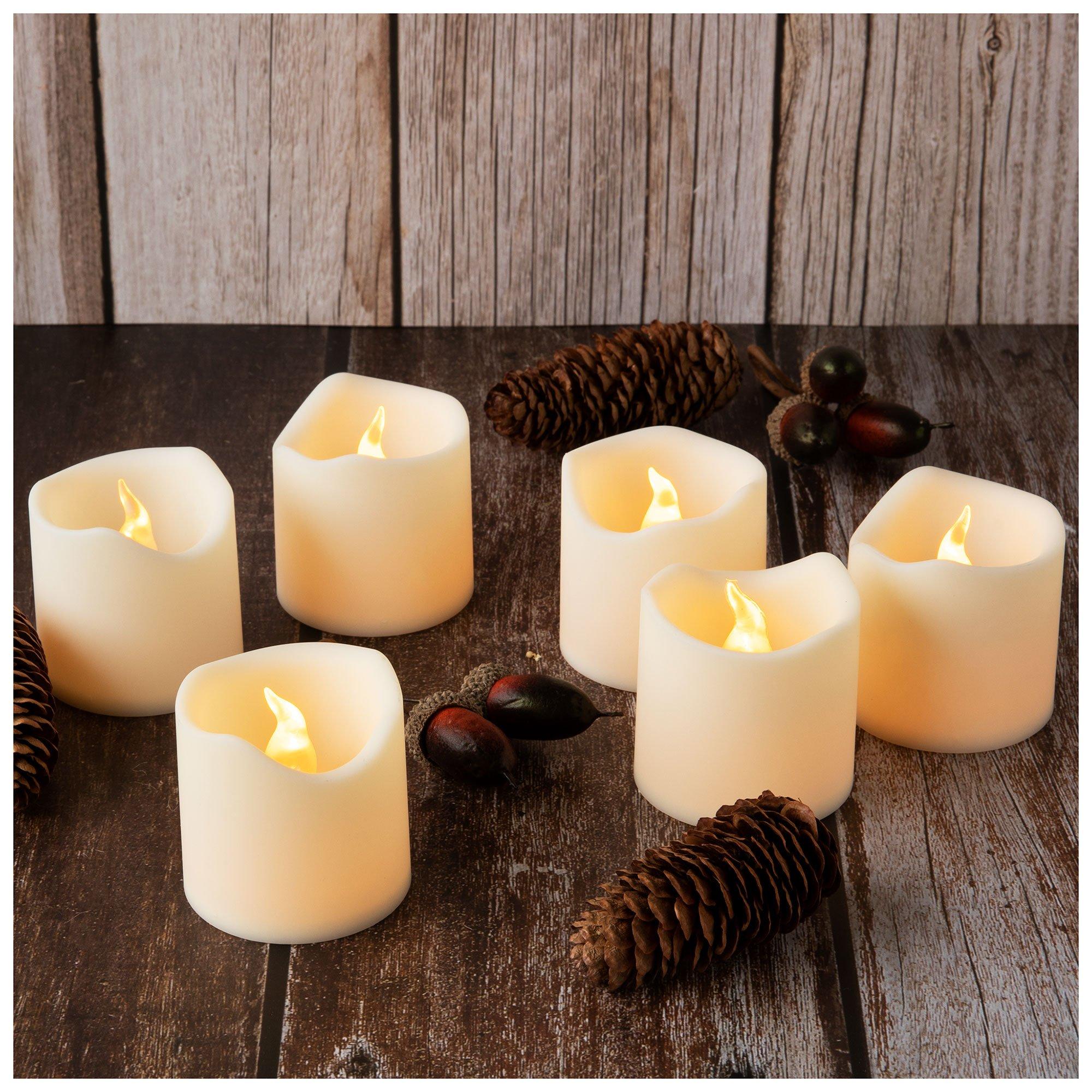 Ivory LED Votive Candle Value Pack Hobby Lobby 5698667