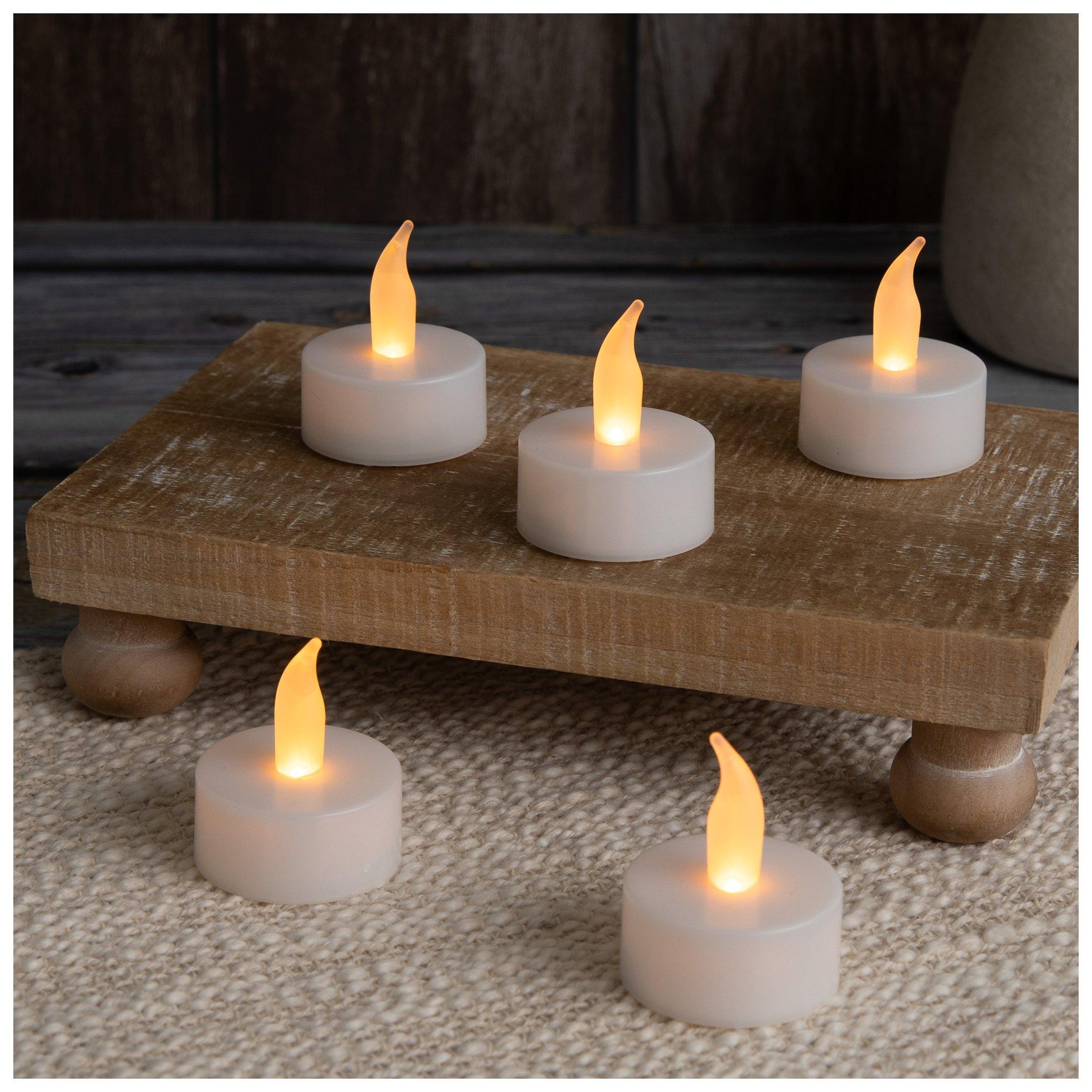 White Tea Light LED Candles Hobby Lobby 5700174