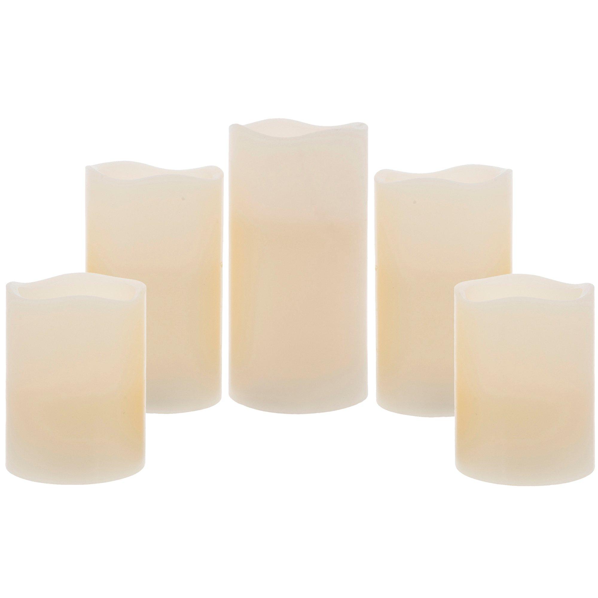 LED Flameless Pillar Candle Set Hobby Lobby 5707054