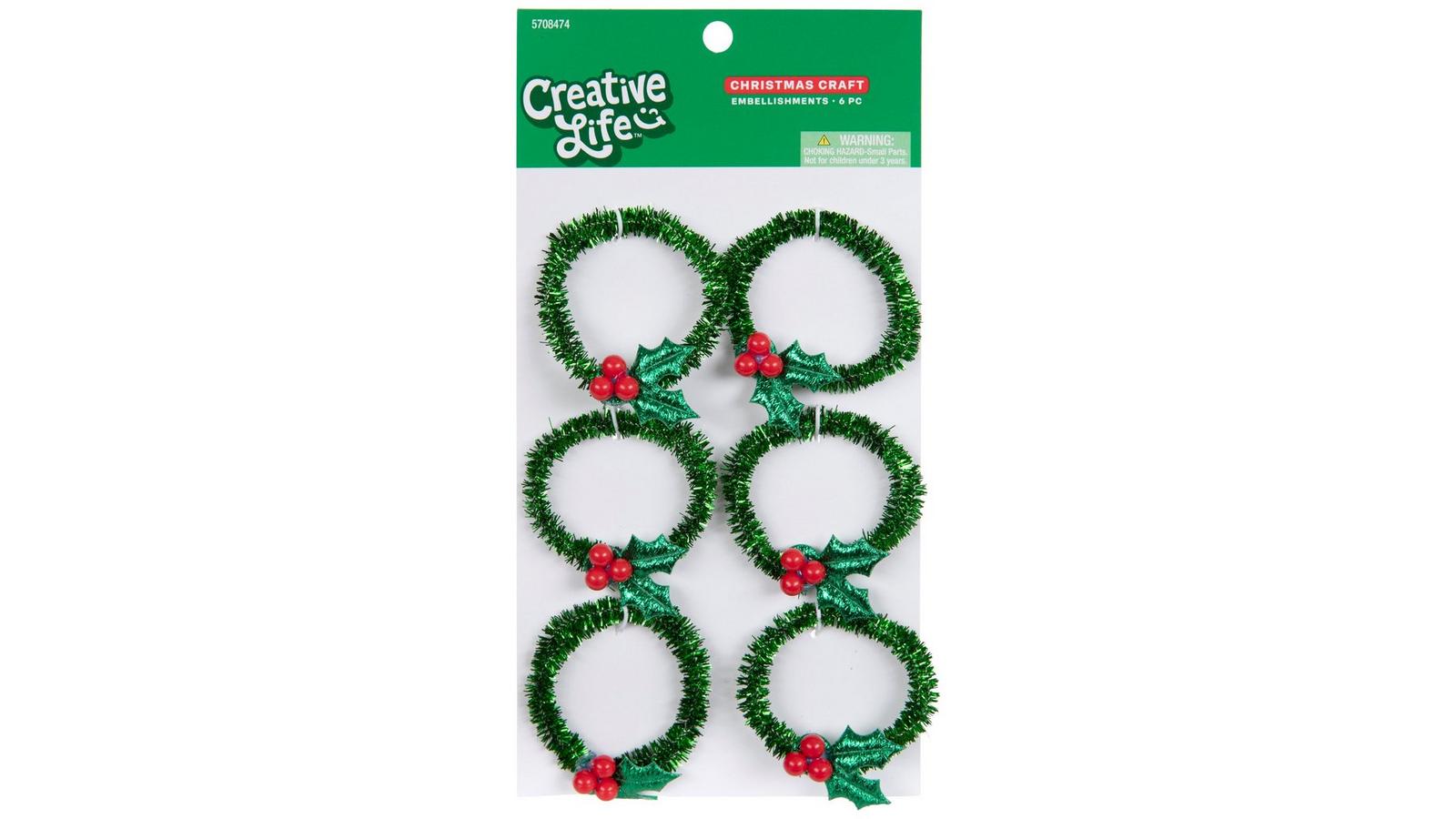 Holly Wreath Embellishments | Hobby Lobby | 5708474