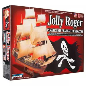 Jolly Roger Pirate Ship Model Kit