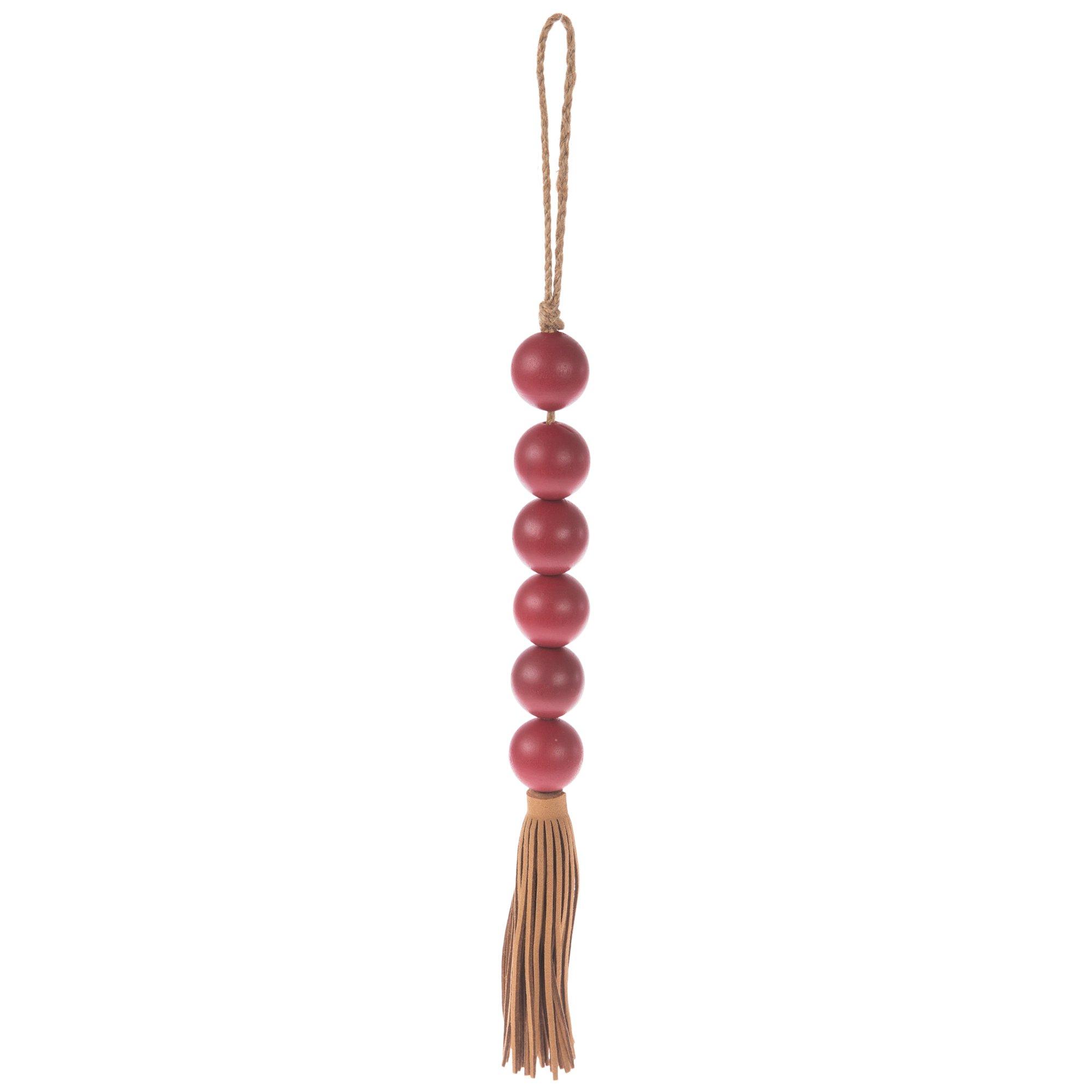 Beaded Tassel Wood Decor Hobby Lobby