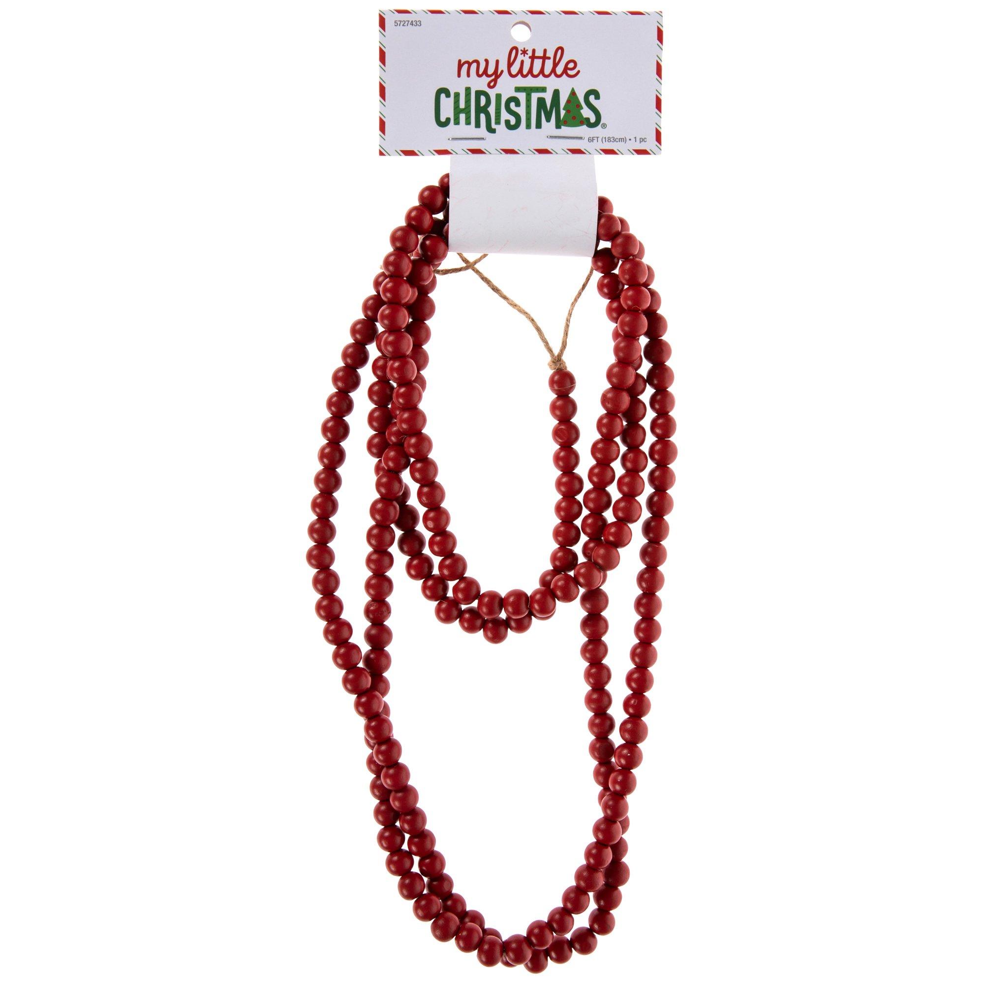 Wood Beaded Garland Hobby Lobby 5727433