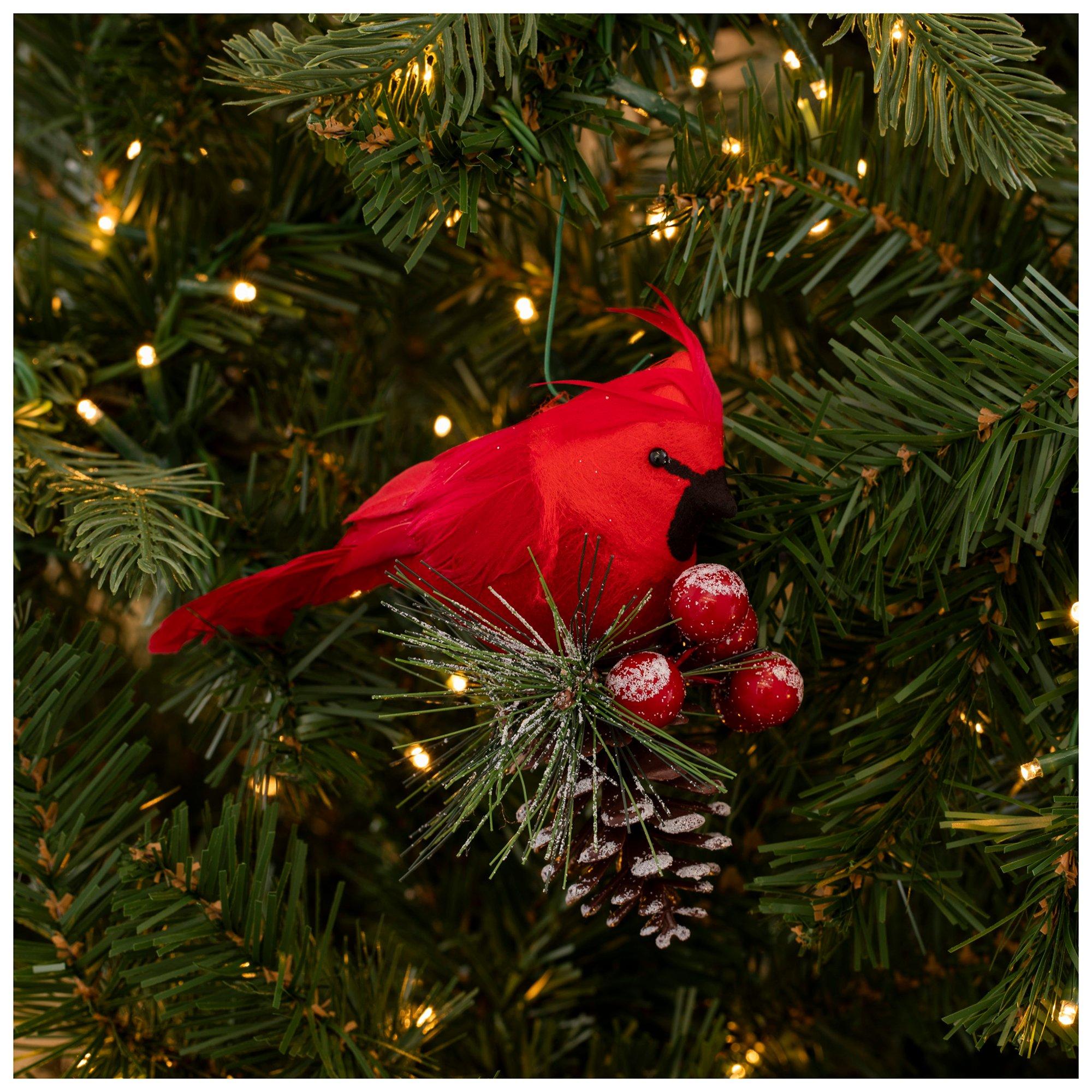 Cardinal Christmas Tree Decorations