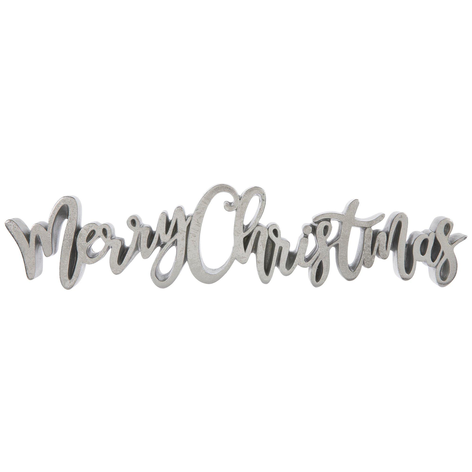 Silver Merry Christmas Decor Hobby Lobby 5728480