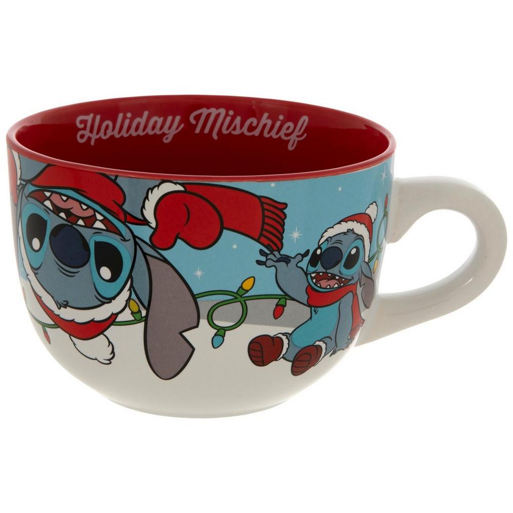 Stitch Holiday Mischief Soup Mug | Hobby Lobby | 5729694