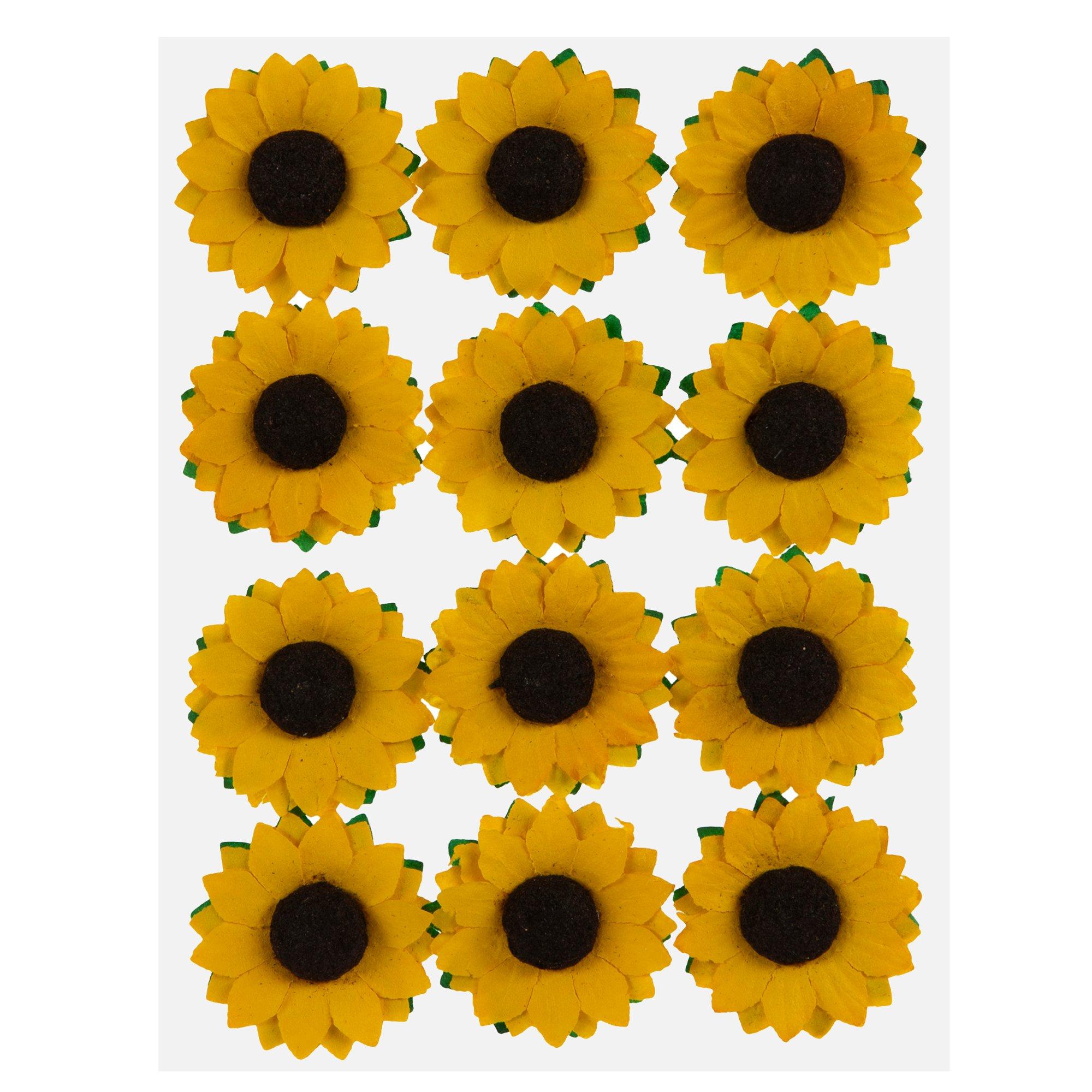 Sunflower 3D Stickers, Hobby Lobby