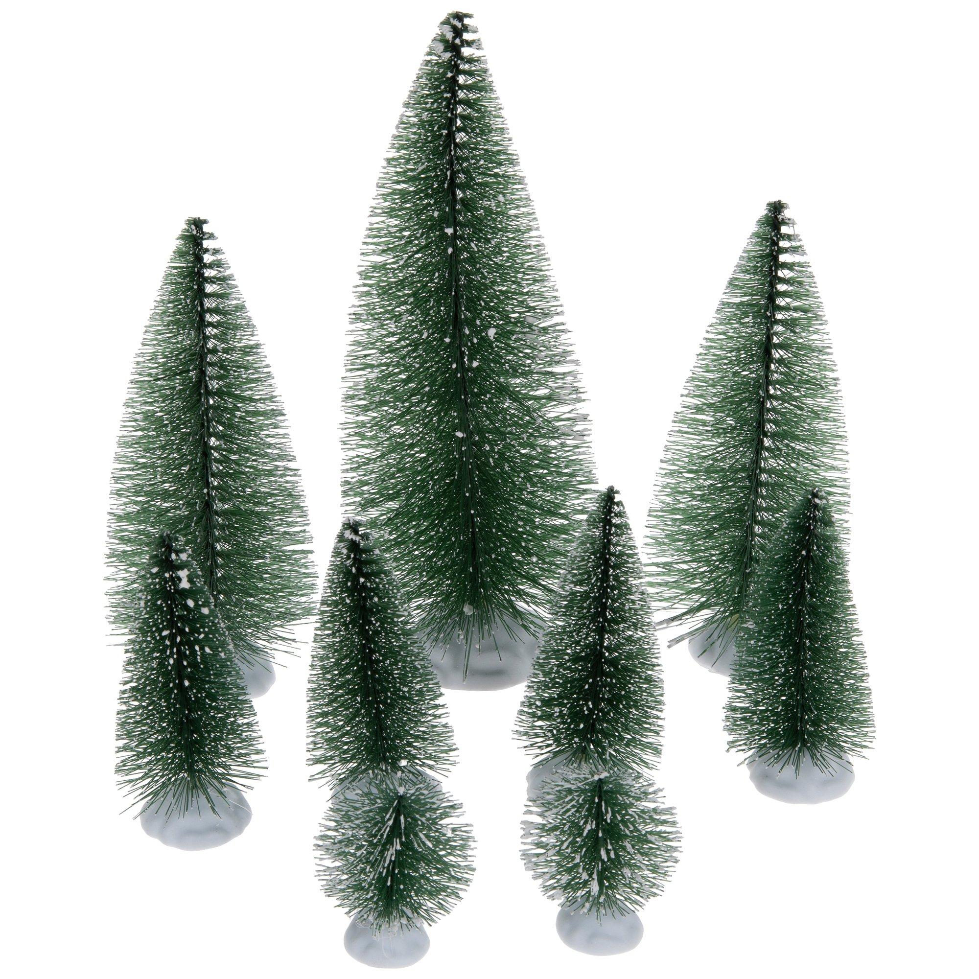 Flocked Bottle Brush Christmas Trees | Hobby Lobby | 5737317