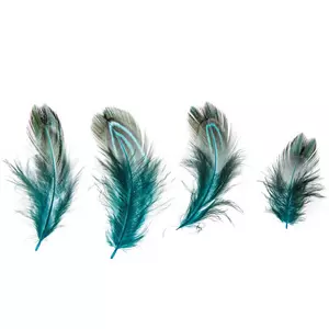 Zucker Feather PPM4-IT Feather Pom Ice Turquoise