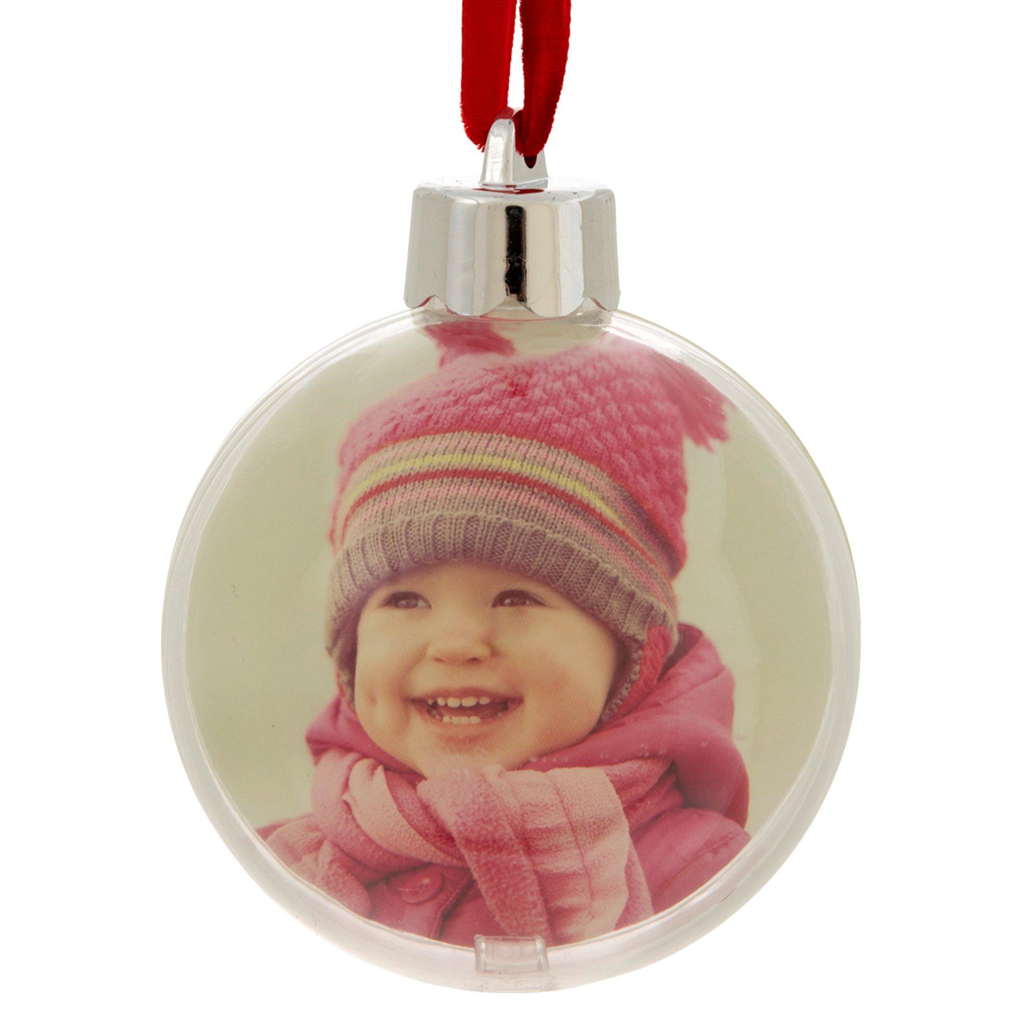 Photo Ball Ornament view 1