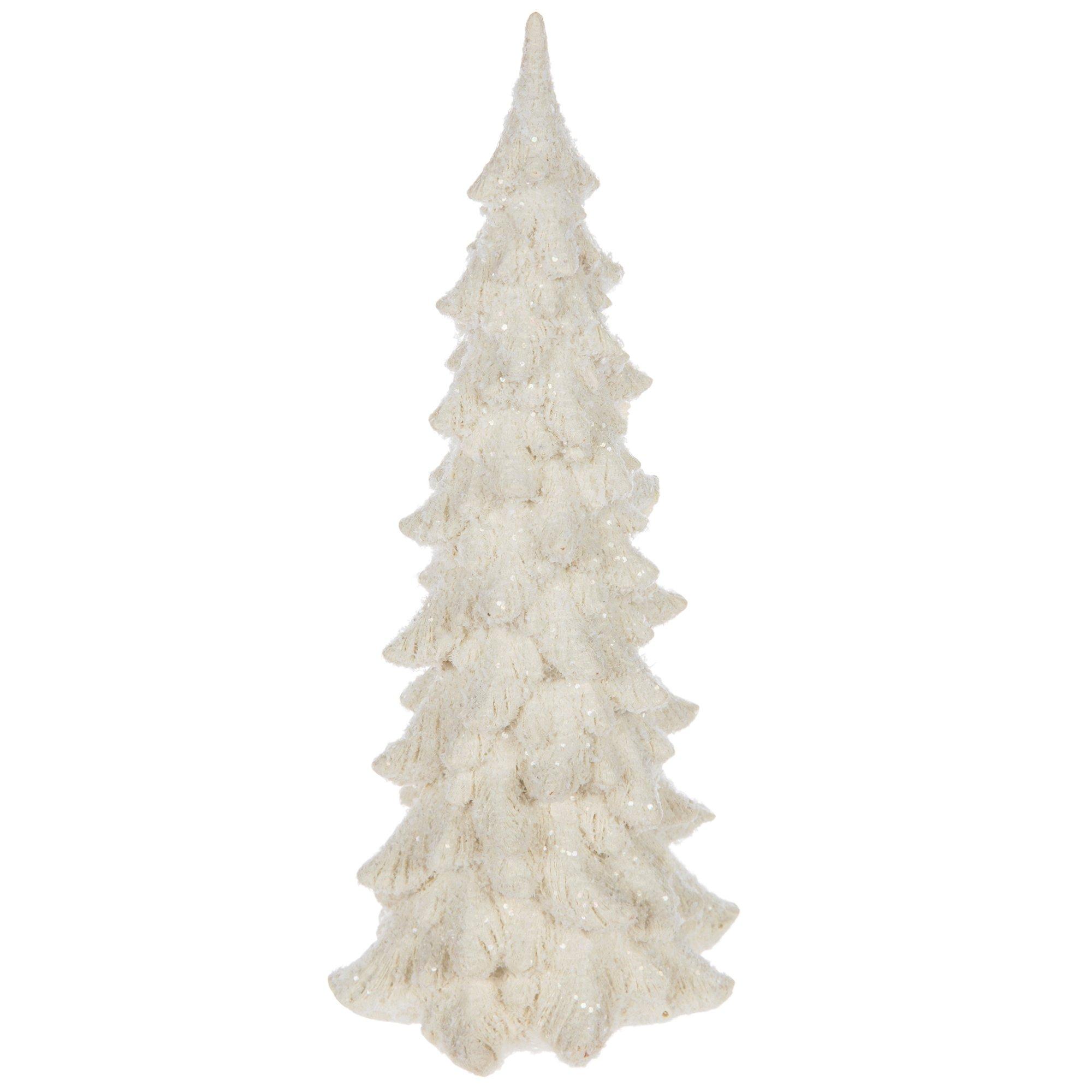 White Glitter Tree Hobby Lobby 5745872