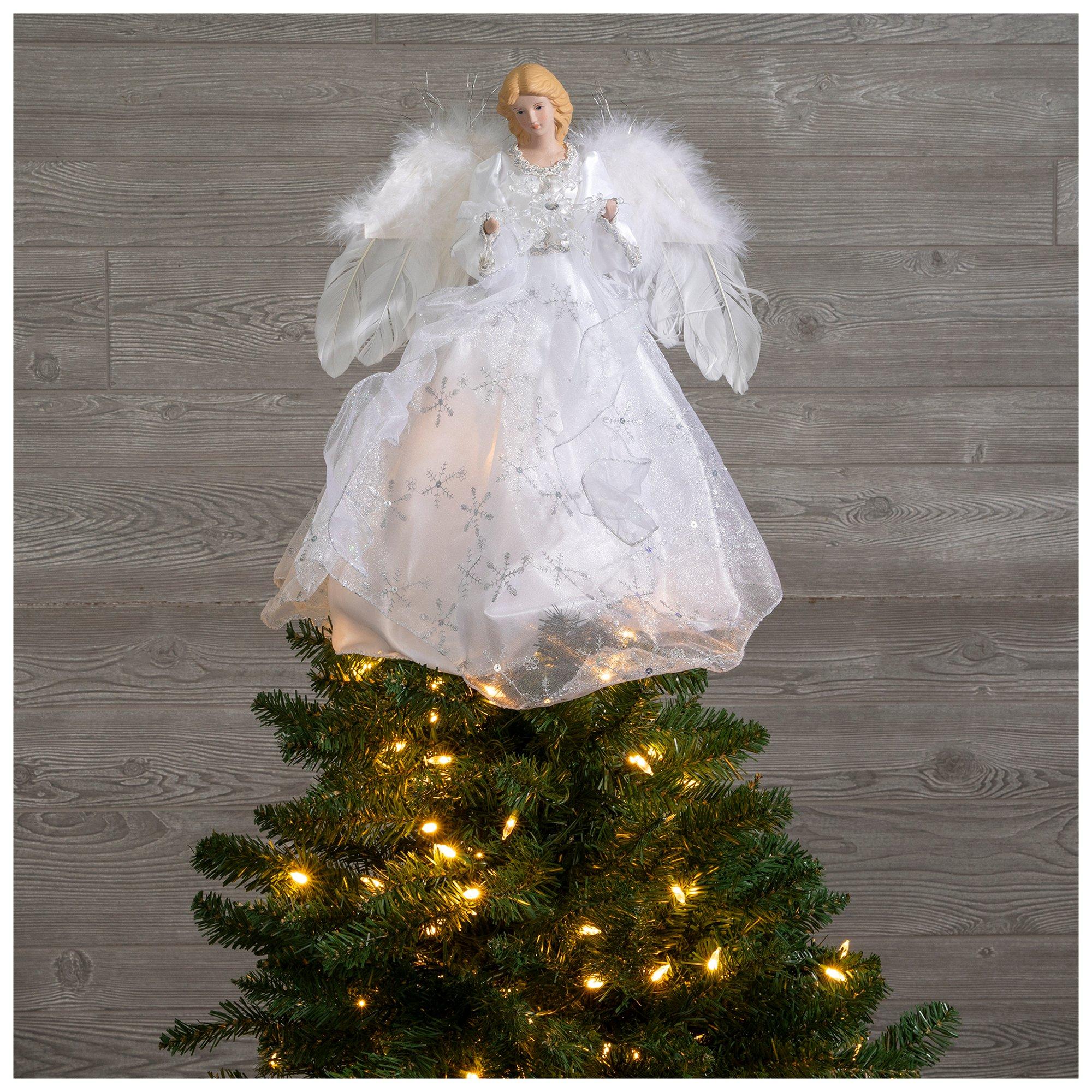 Angel of Harmony Tree Topper with Crystals