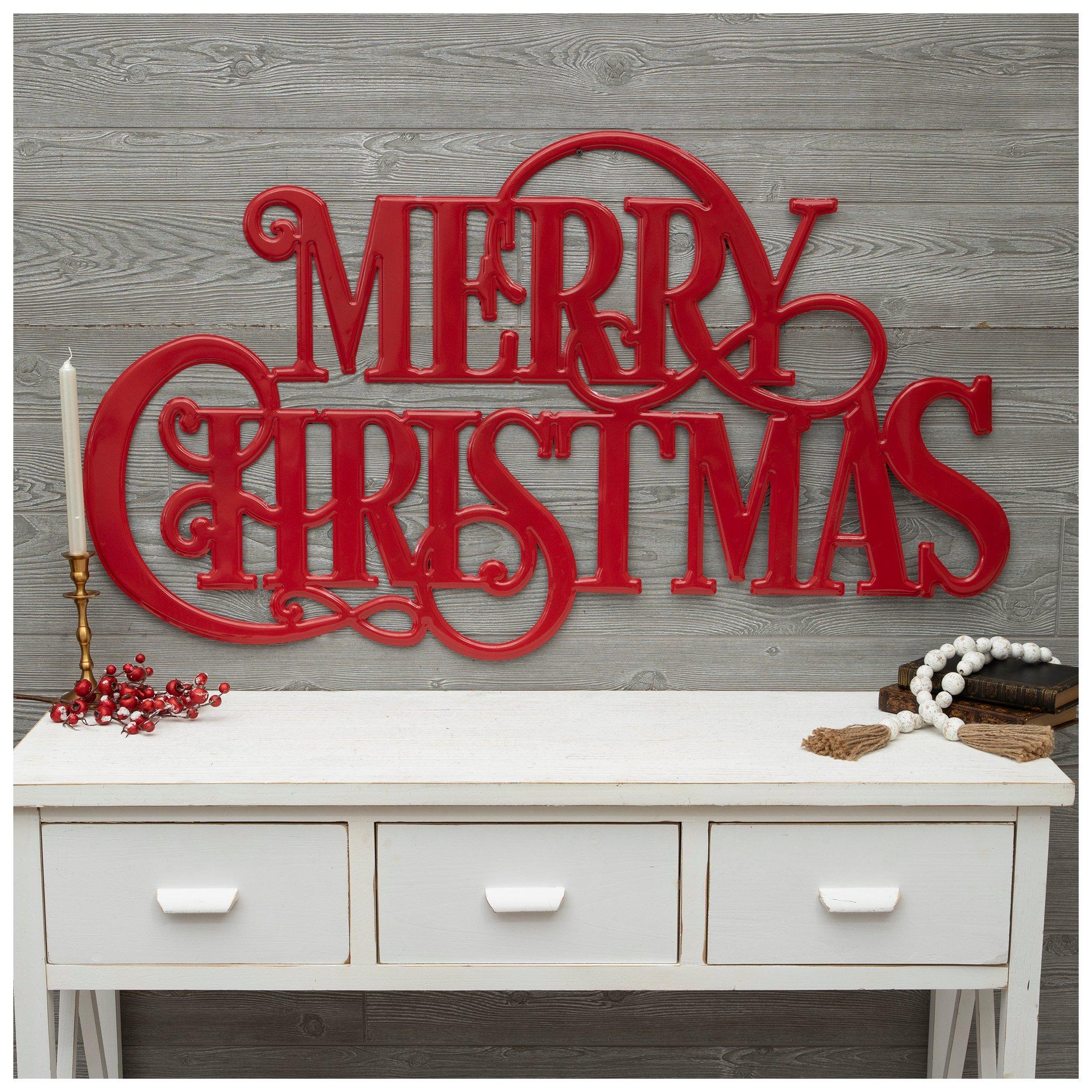 Merry Christmas Metal Sign | Hobby Lobby | 5752480