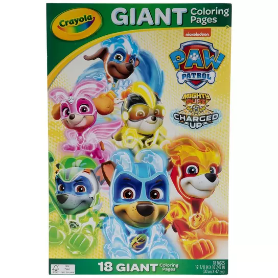 Paw Patrol Giant Coloring Pages Book, Hobby Lobby