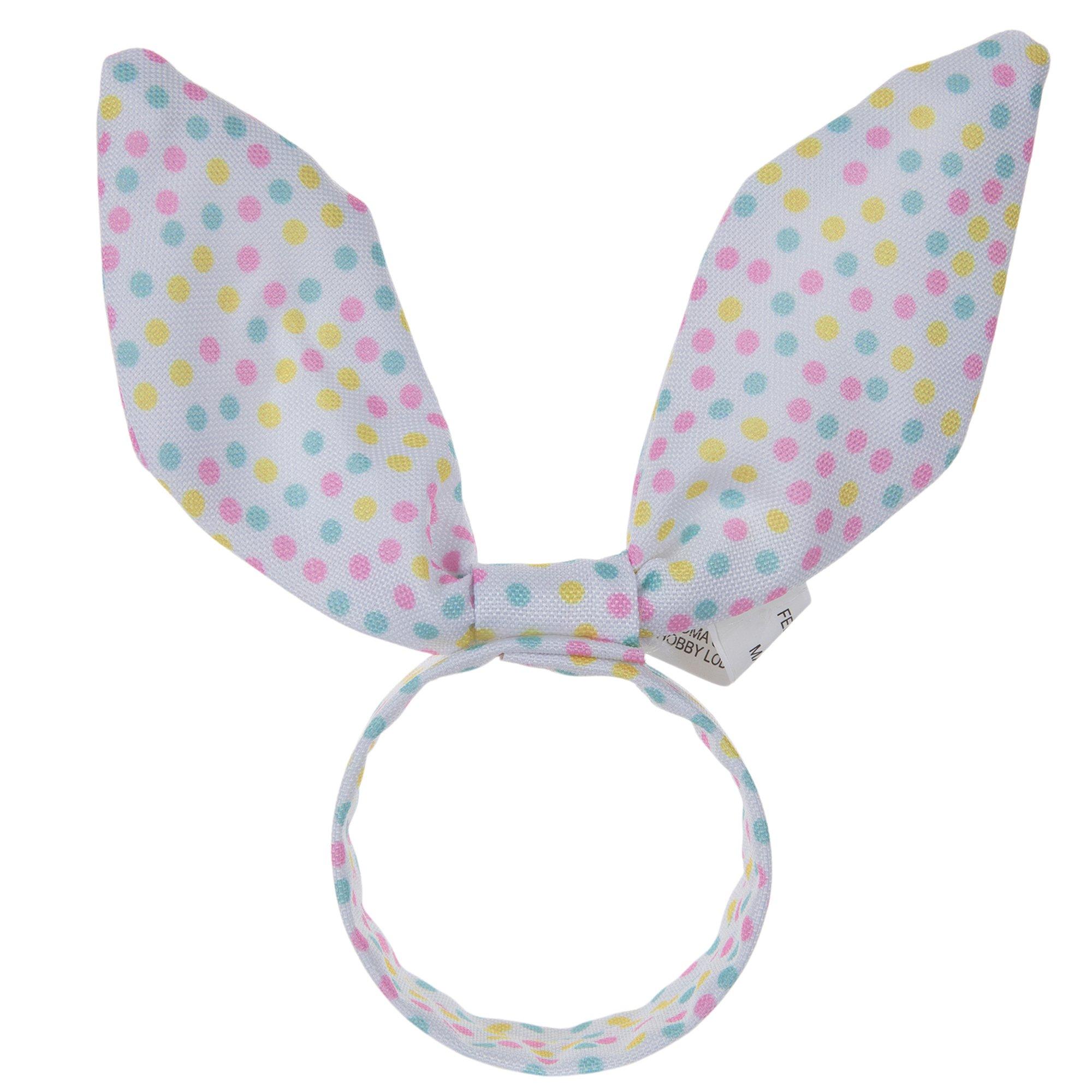 Polka Dot Bunny Ears Napkin Ring Hobby Lobby 5770433