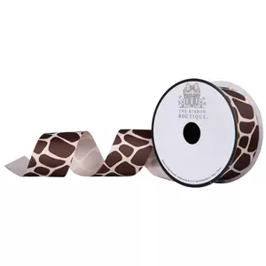 Cow Print Faux Leather Ribbon - 8, Hobby Lobby