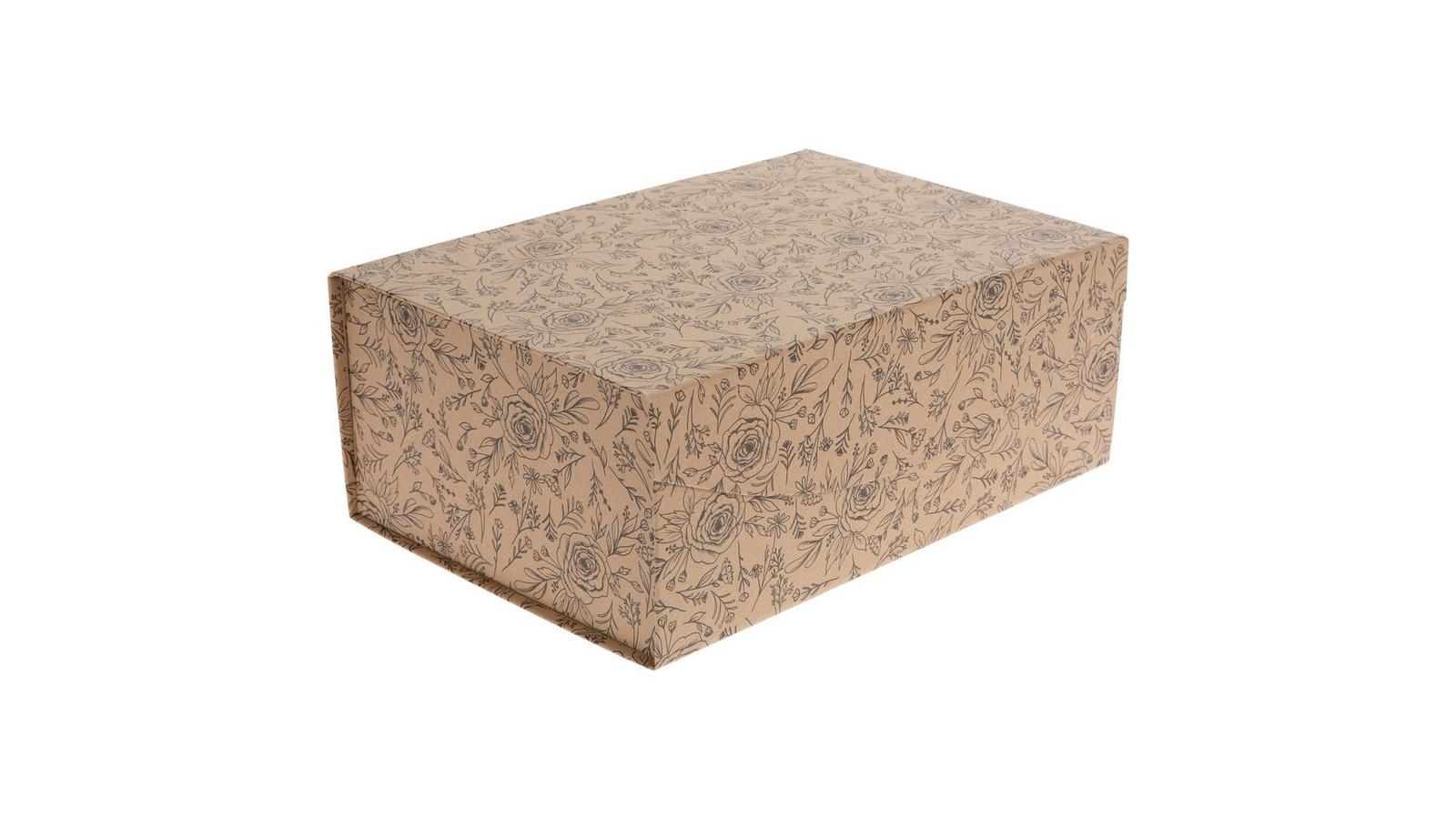 Black Outline Floral Box | Hobby Lobby | 5772843