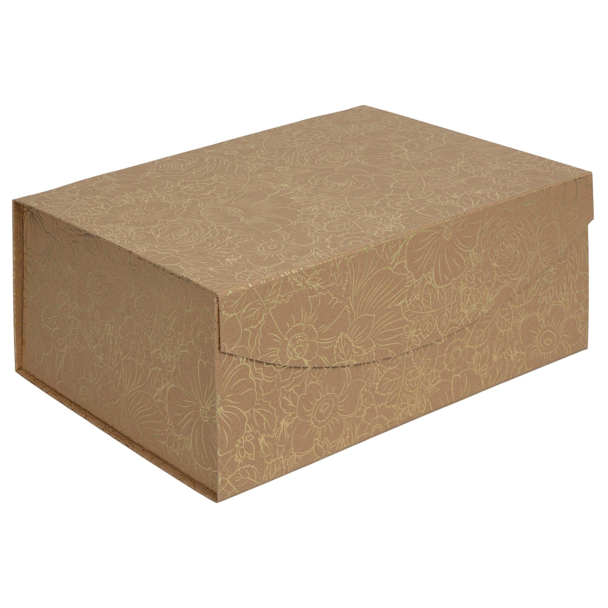 Black Outline Floral Box | Hobby Lobby | 5772843