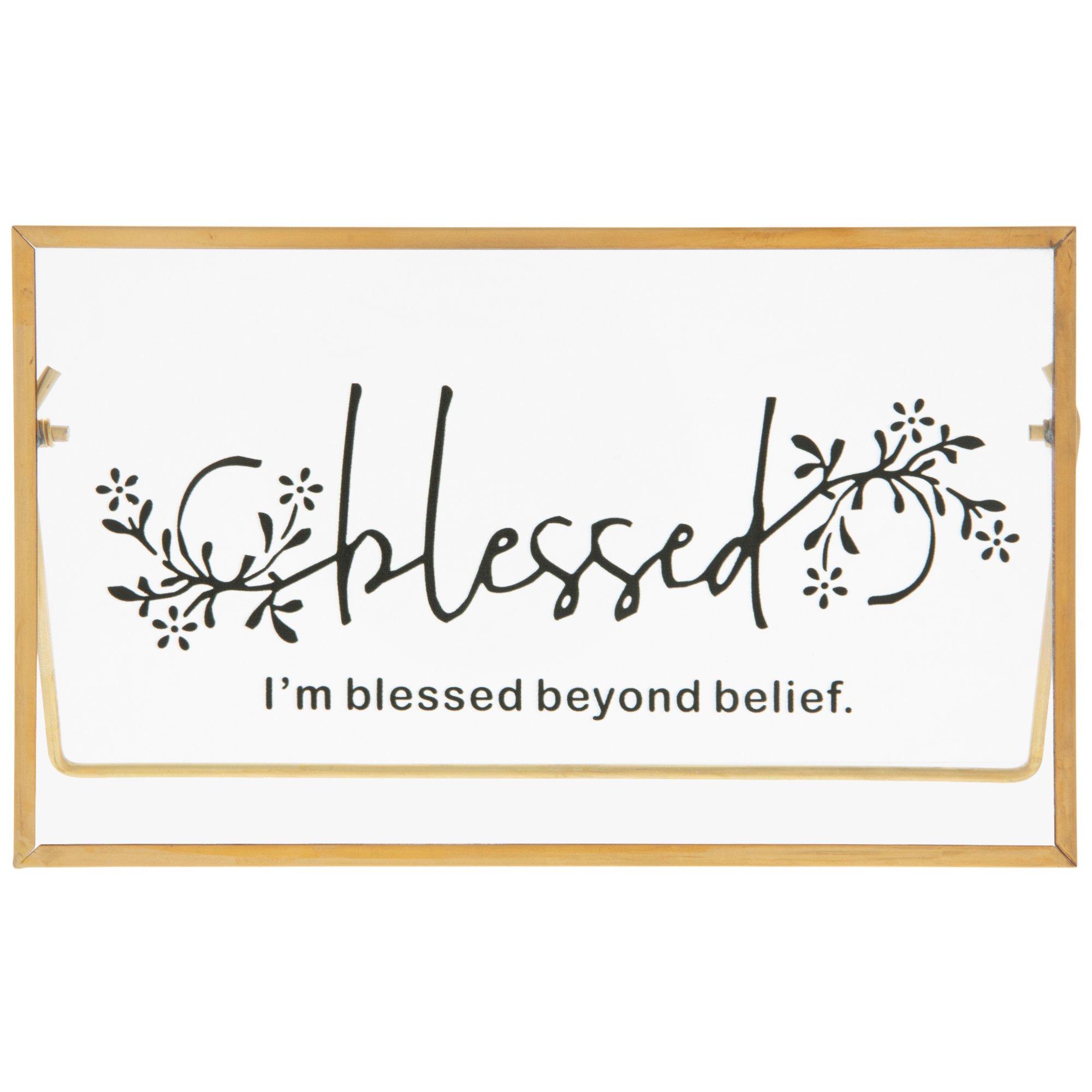 Blessed Glass Decor Hobby Lobby 5774708
