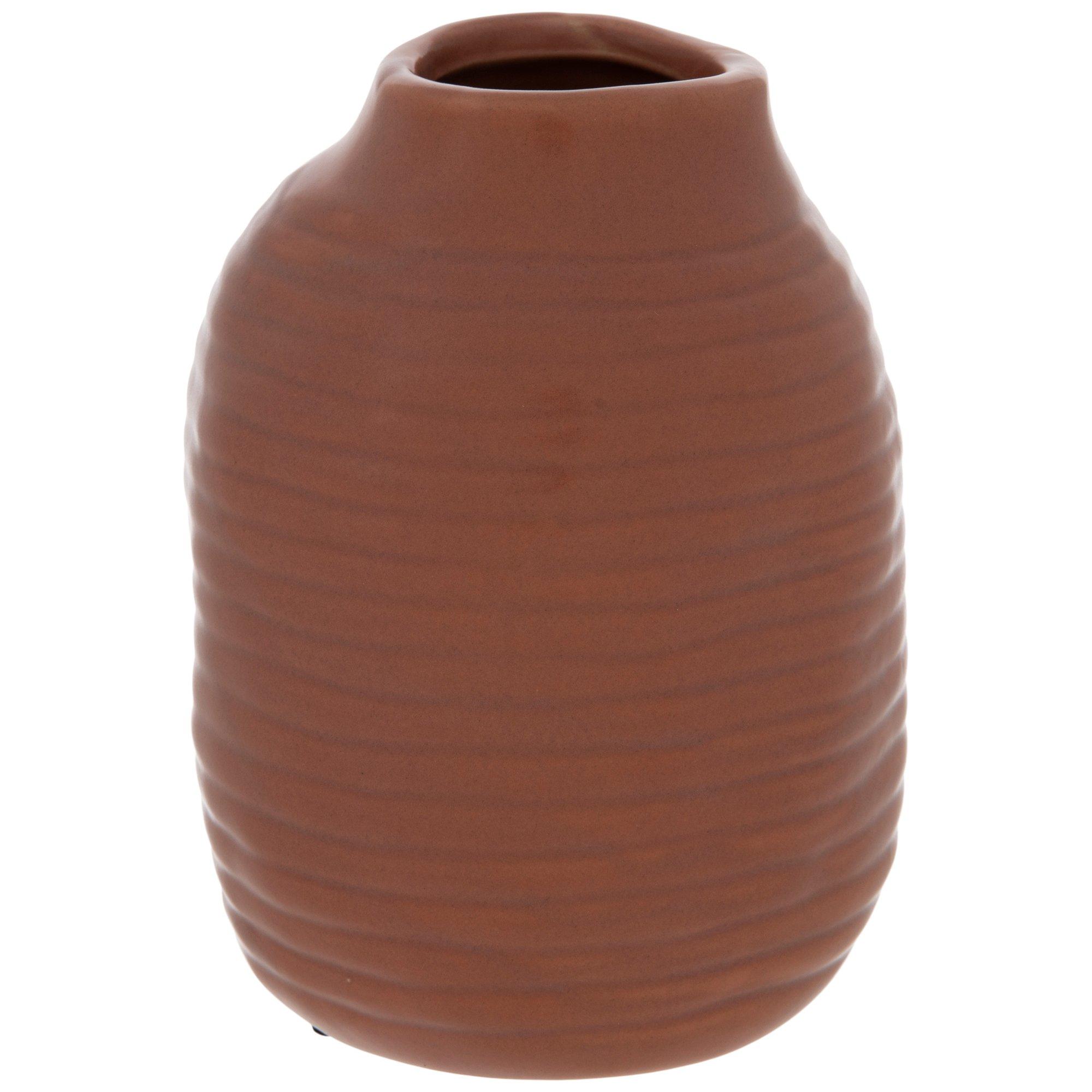 Clay Ridged Vase Hobby Lobby 5776174