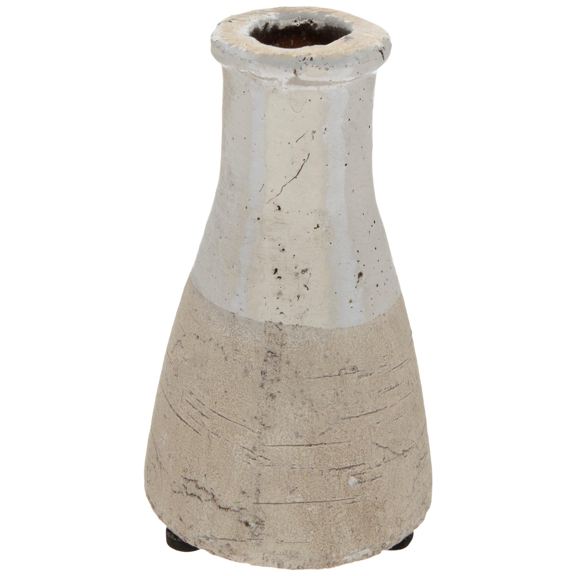 Cream & Metallic Silver Candle Holder Hobby Lobby 5776224