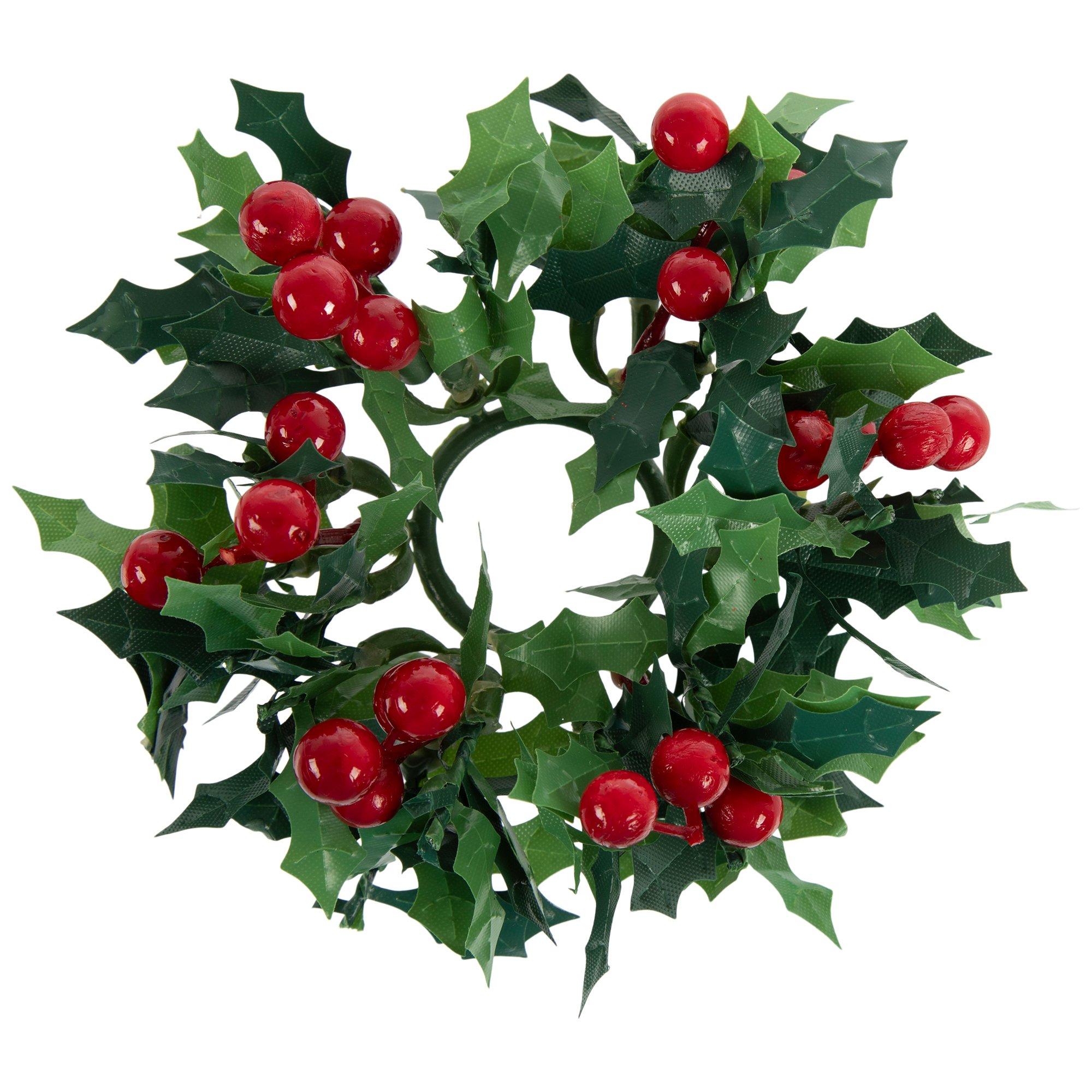 Holly Berry Candle Rings Hobby Lobby 5776349