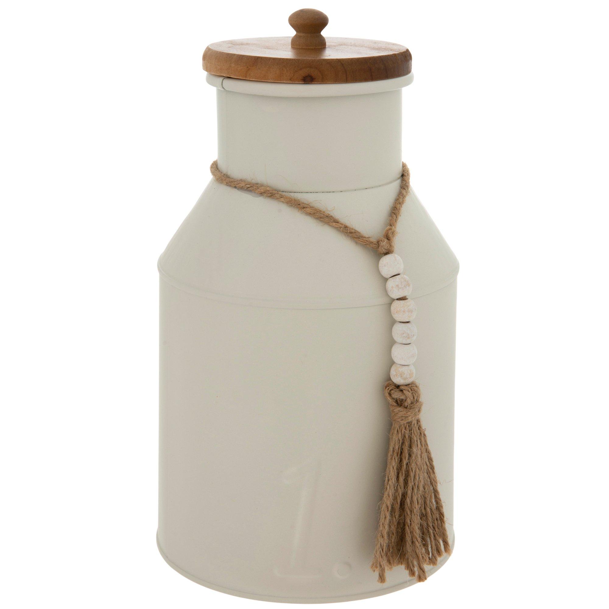 Beaded Number Metal Canister Hobby Lobby 5779558