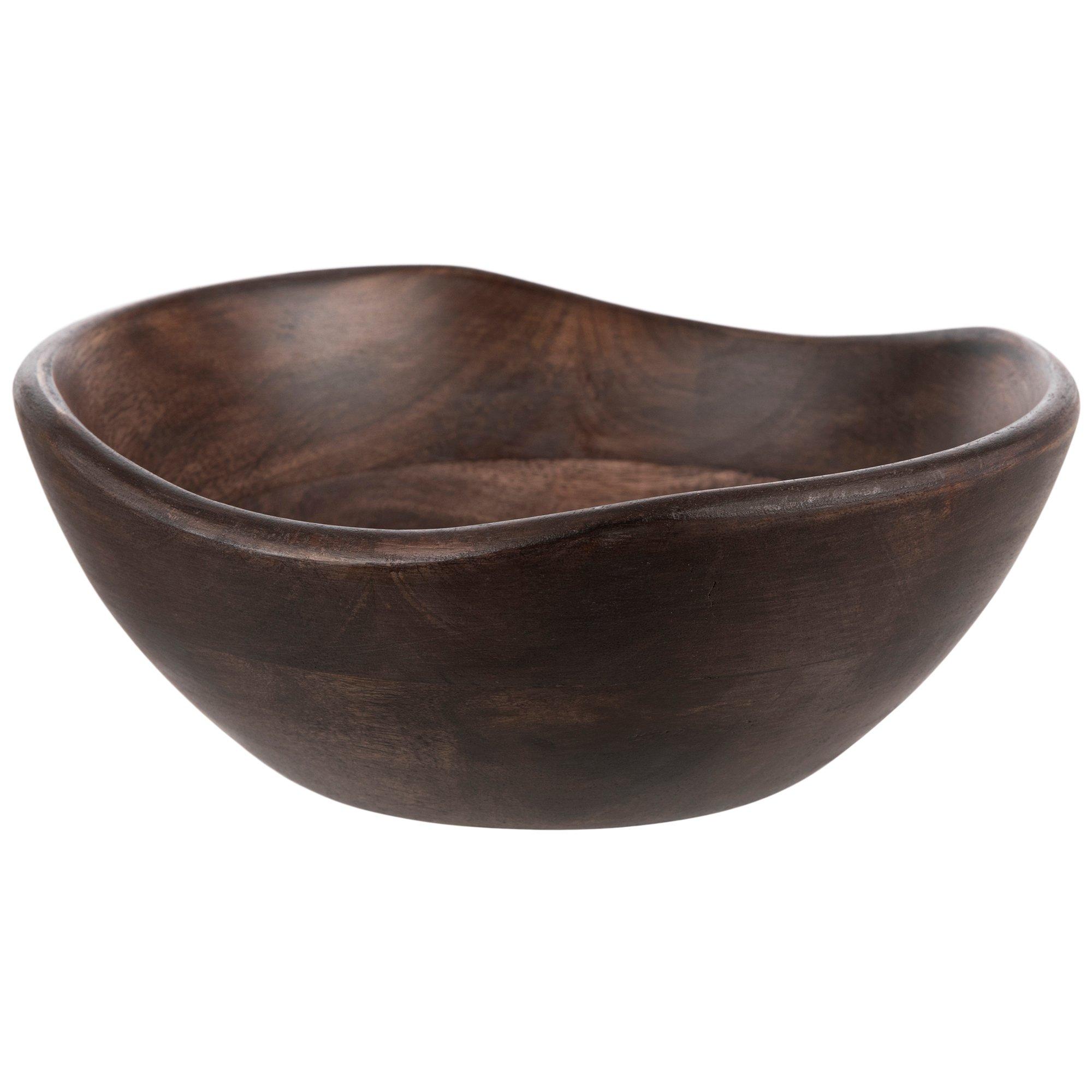 Mountain Woods Large Organic Brown wood Bowl