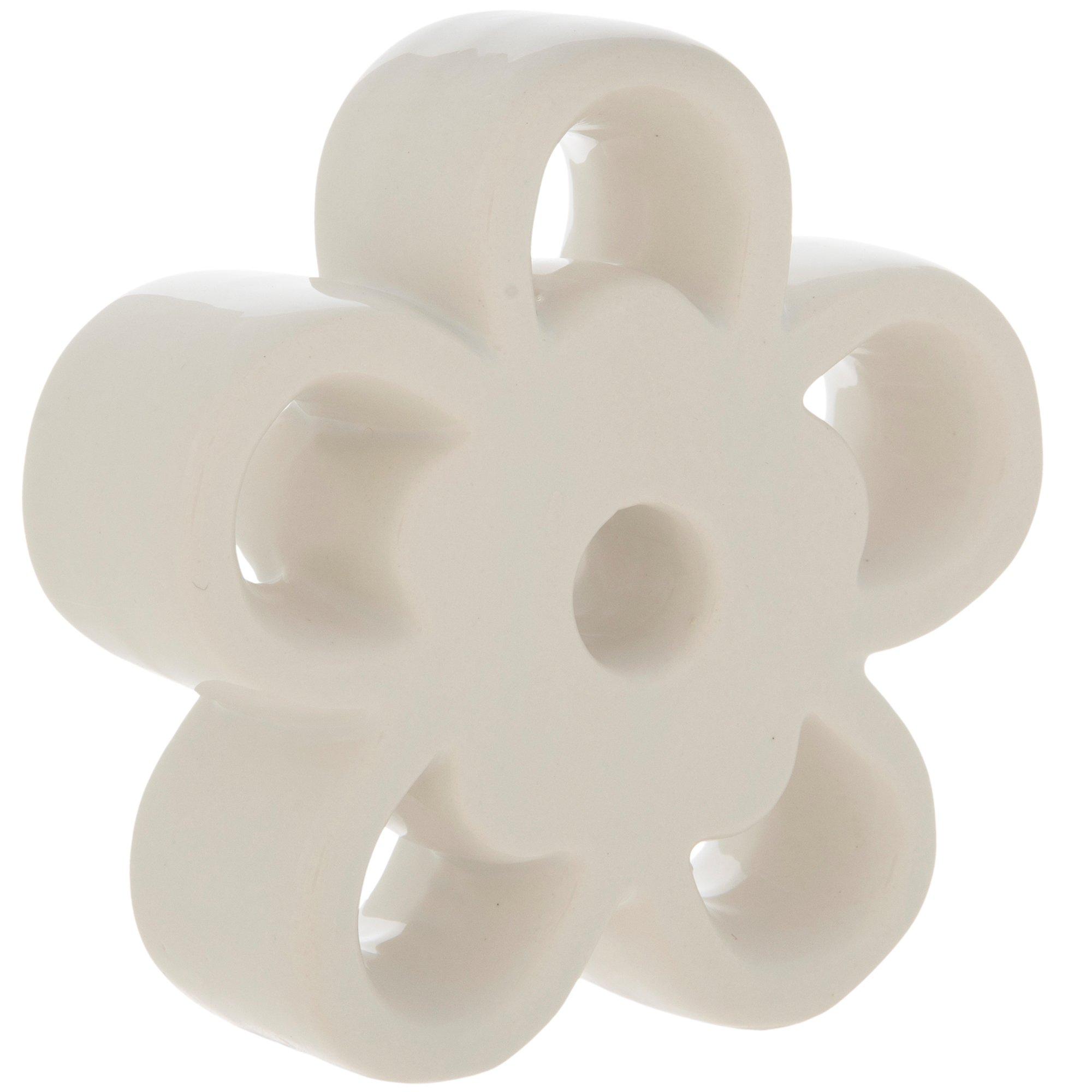 White Parchment Flower Squares, Hobby Lobby