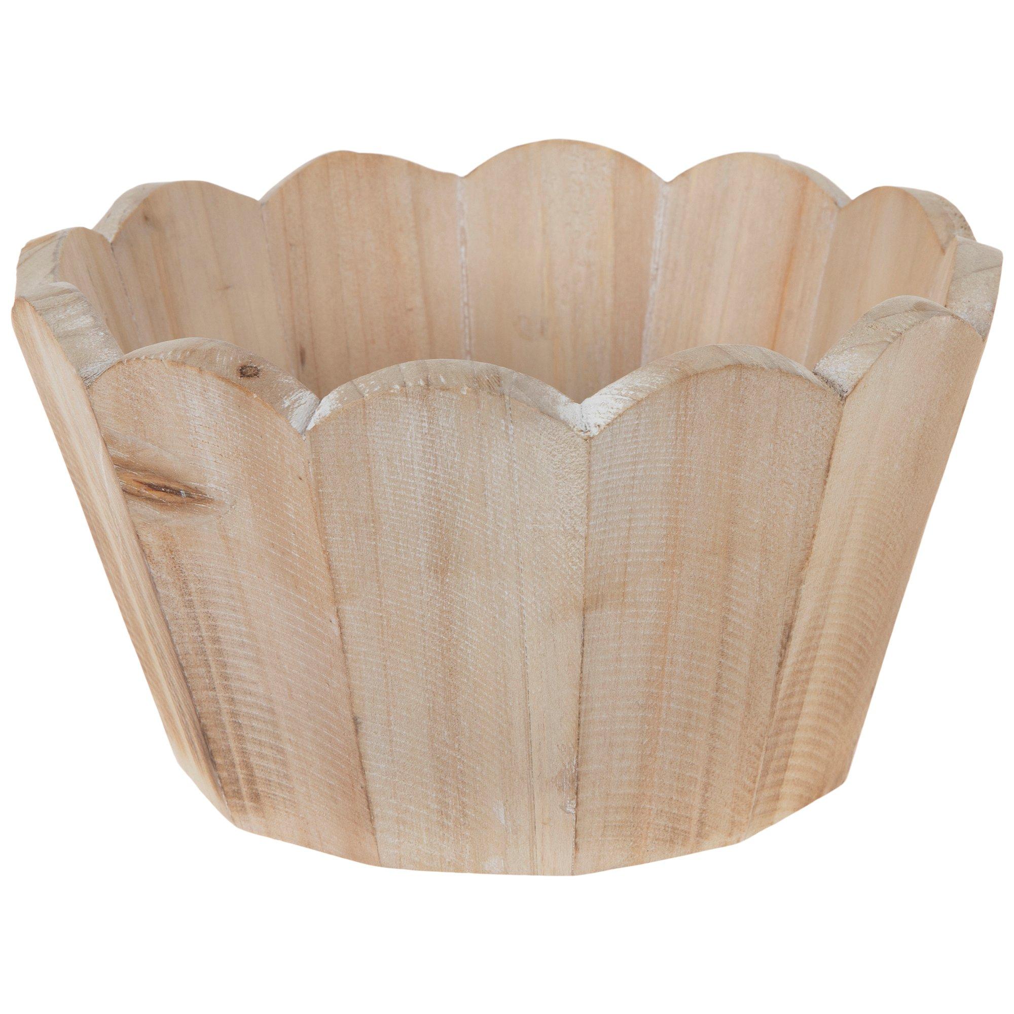 Scalloped Wood Bowl Hobby Lobby 5784889