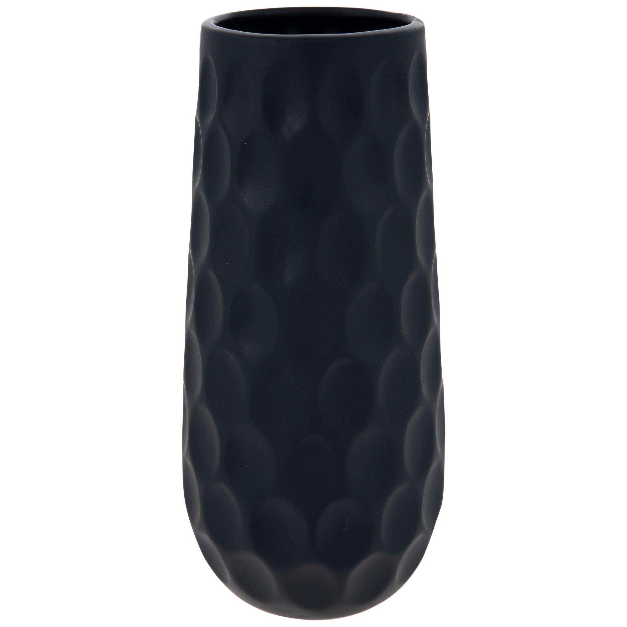 Navy Dimpled Vase Hobby Lobby 5790522