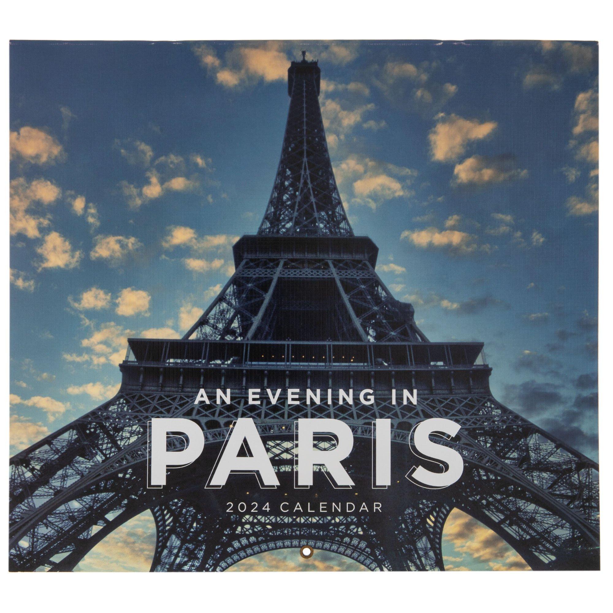 An Evening In Paris 2024 Calendar Hobby Lobby 5794607