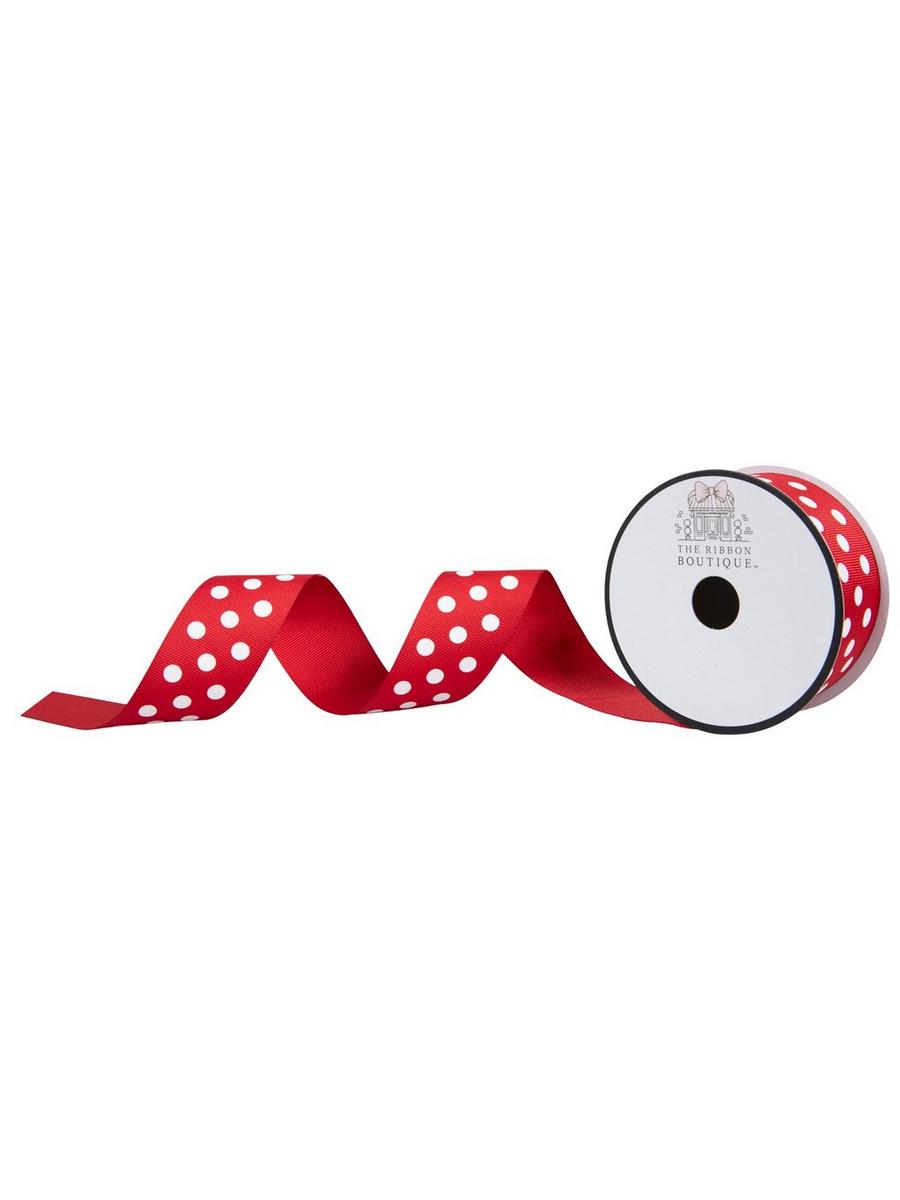 Swiss Dot Grosgrain Ribbon - 1 1/2