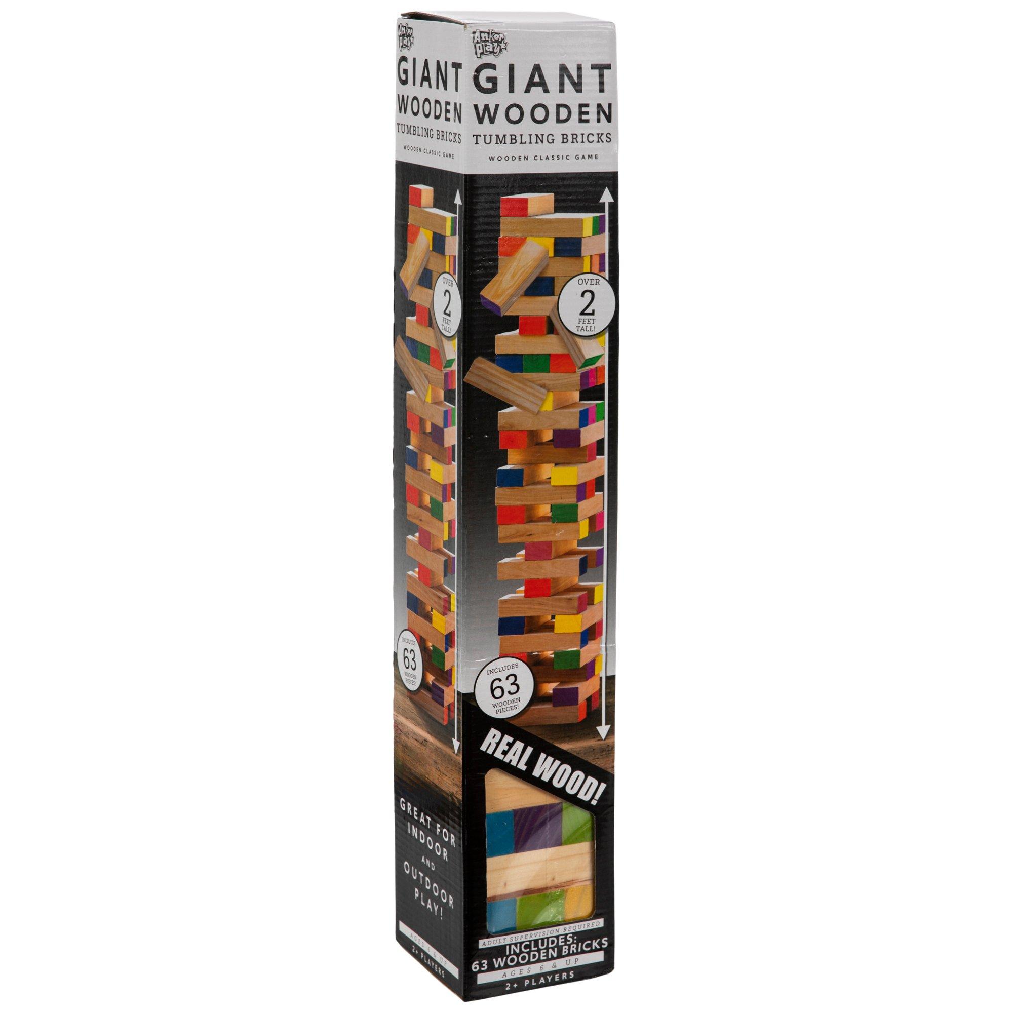 Giant Wood Tumbling Bricks Game Hobby Lobby 5801139