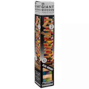 Giant Wood Tumbling Bricks Game
