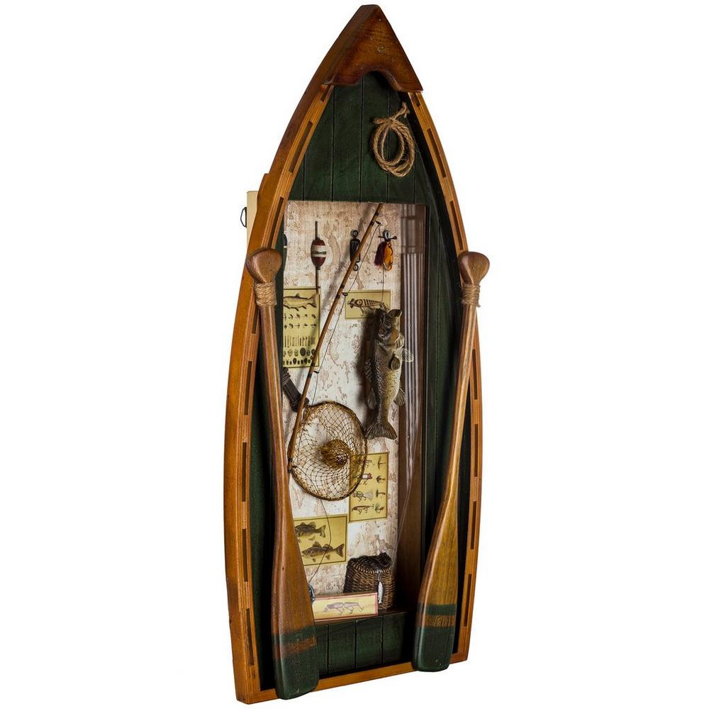 Fishing Boat Framed Wall Decor
