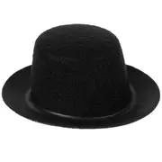 Black Mini Felt Top Hat