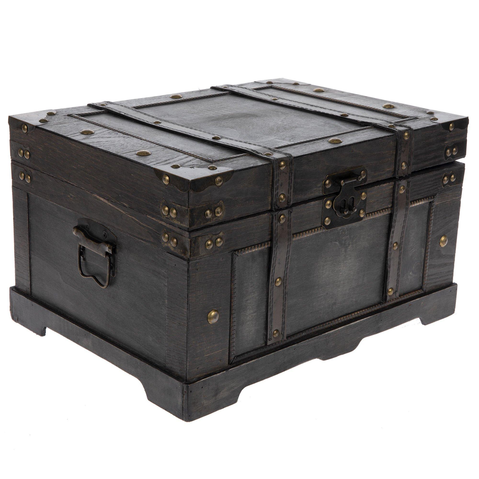 Distressed Fancy Wood Storage Chest Hobby Lobby 583252