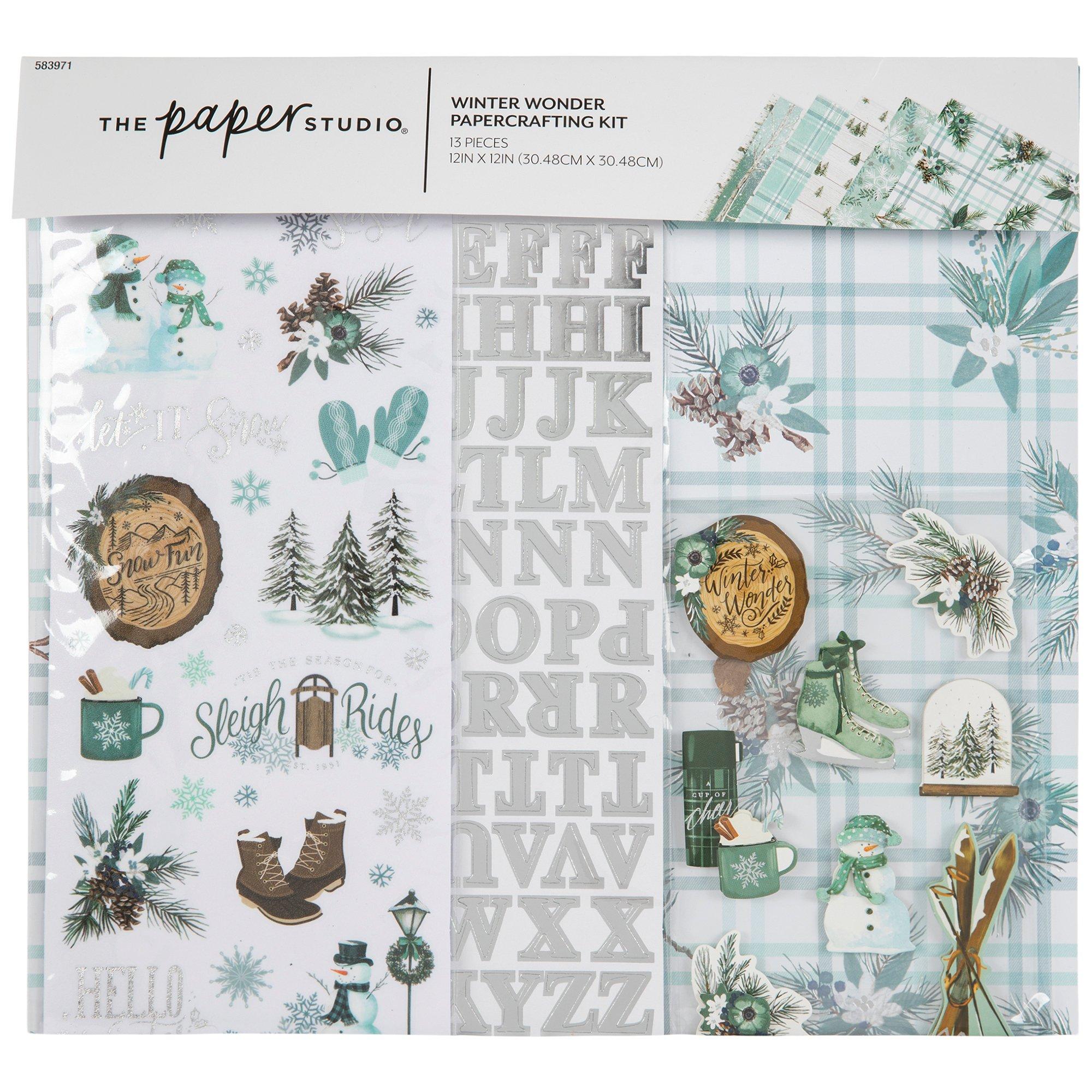 Winter Wonder Scrapbook Kit Hobby Lobby 583971