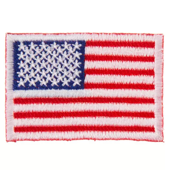 American Flag Iron-On Patches, Hobby Lobby