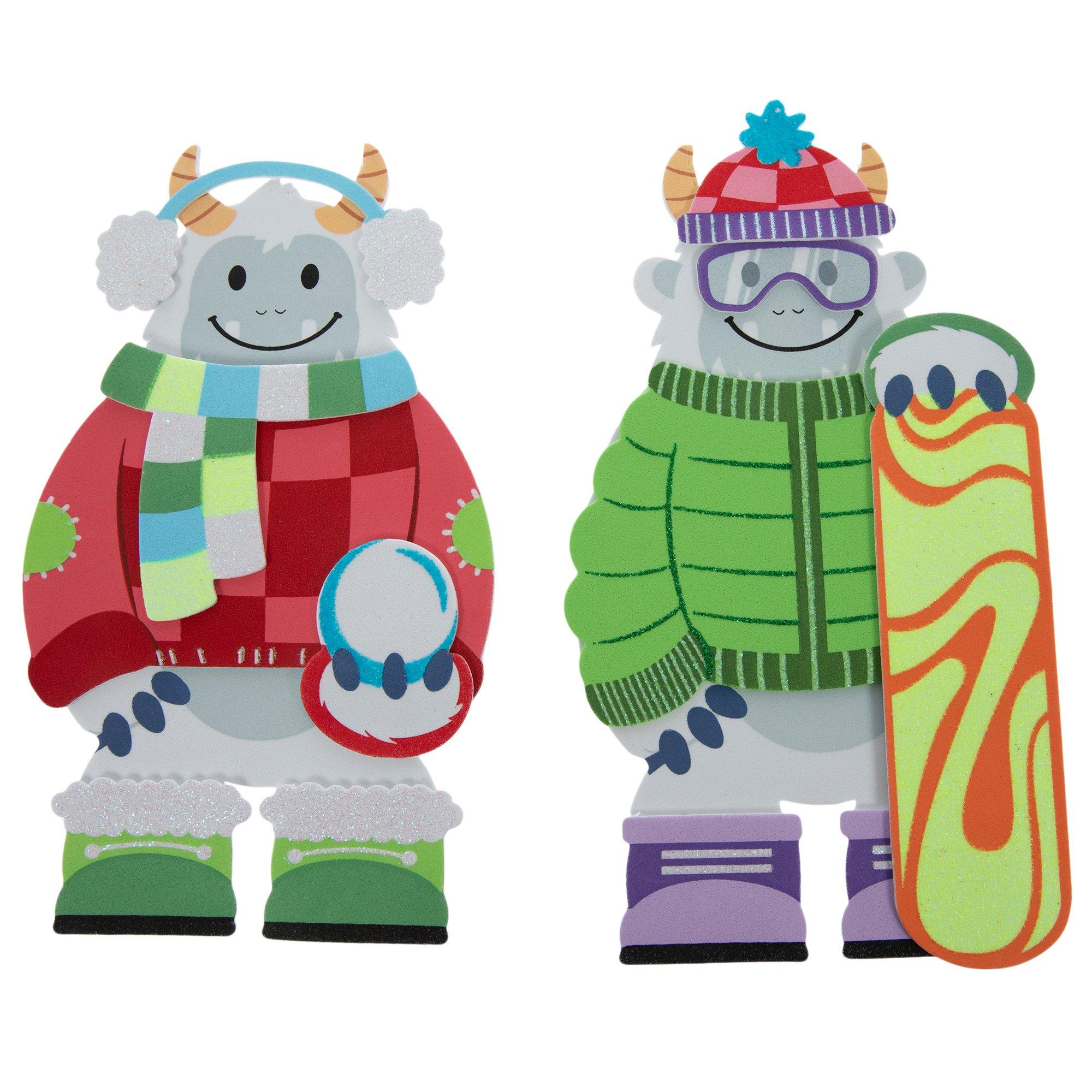 Winter Yeti Foam Craft Kit view 1