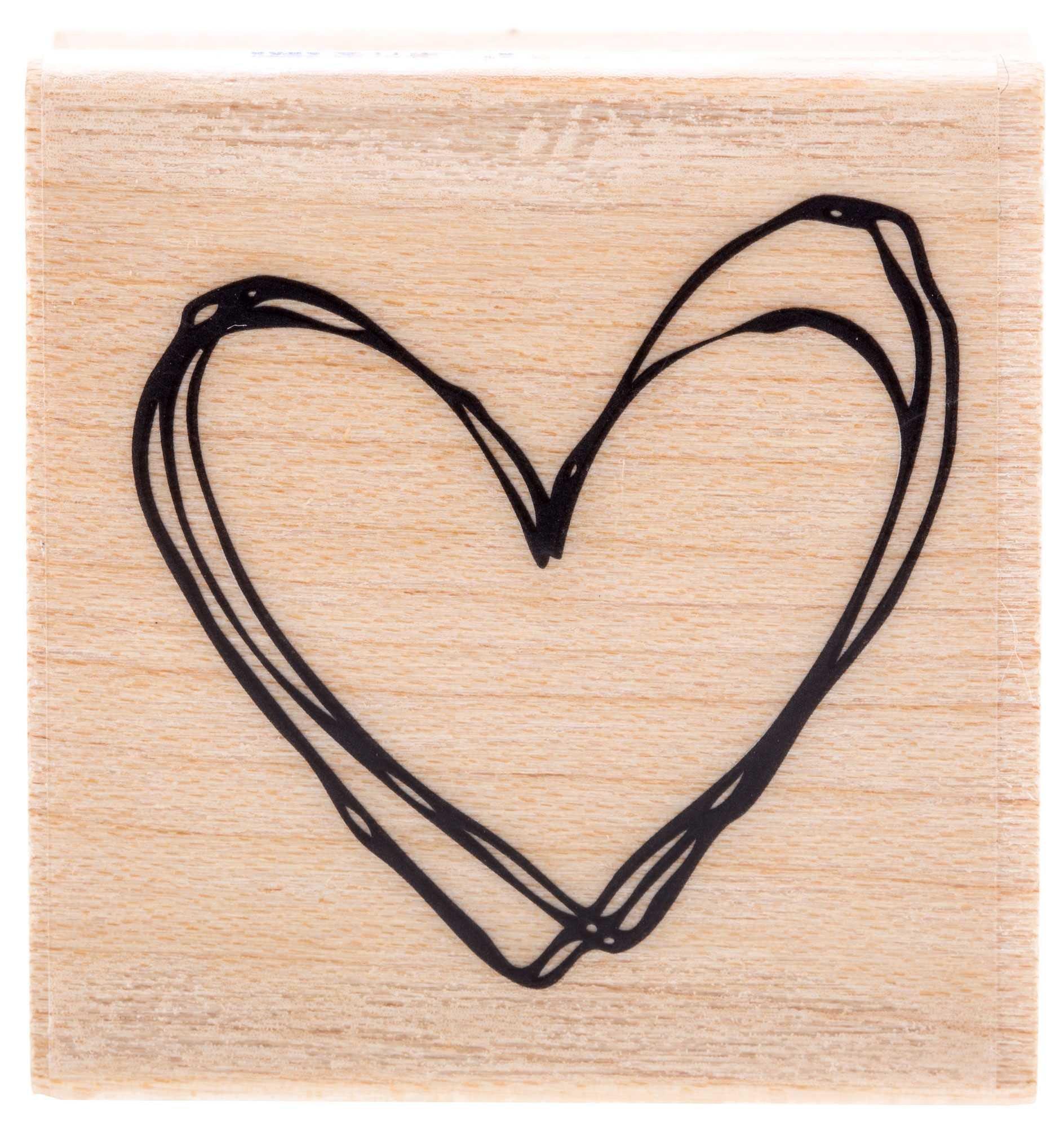 DIY Heart Stamps - Friends Art Lab