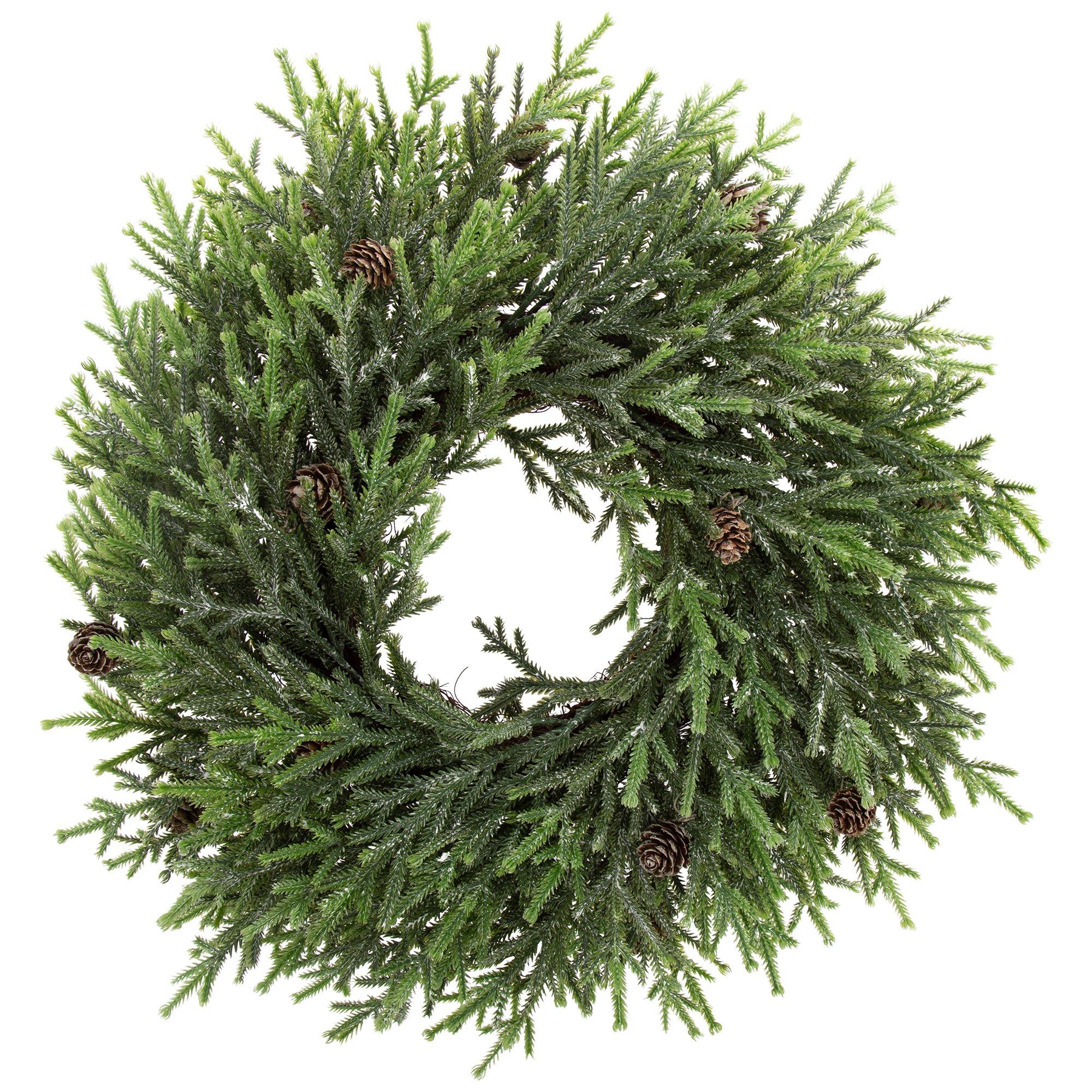 Frosted Pinecone Wreath Hobby Lobby 5853809