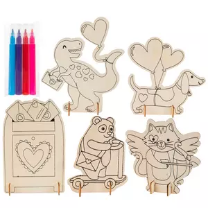 Valentine Pom-Pom Critter Craft Kits - 6-ct. Packs