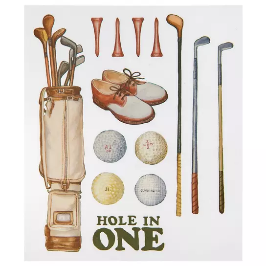 Vintage Golf Stickers | Hobby Lobby | 586115