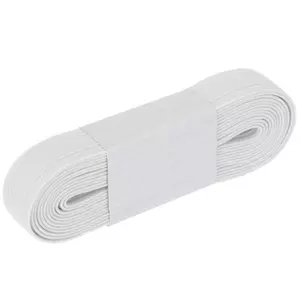 1/2 inch Braided Elastic Bands for Sewing Stretchy Waistband Cord White 144 Yard