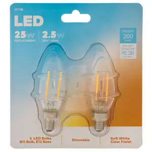 Clear LED Replacement Bulbs