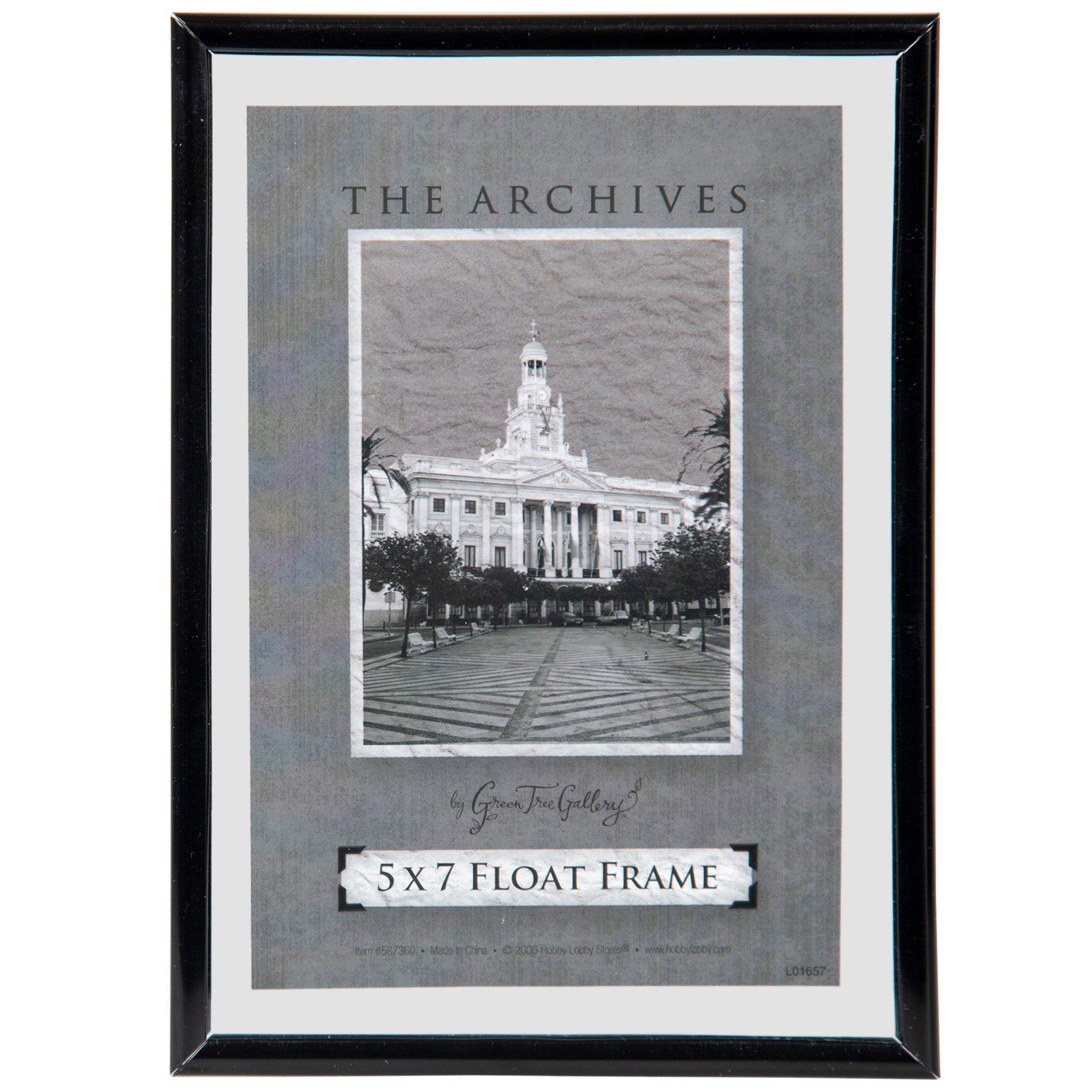 Black Float Wall Frame Hobby Lobby 587360