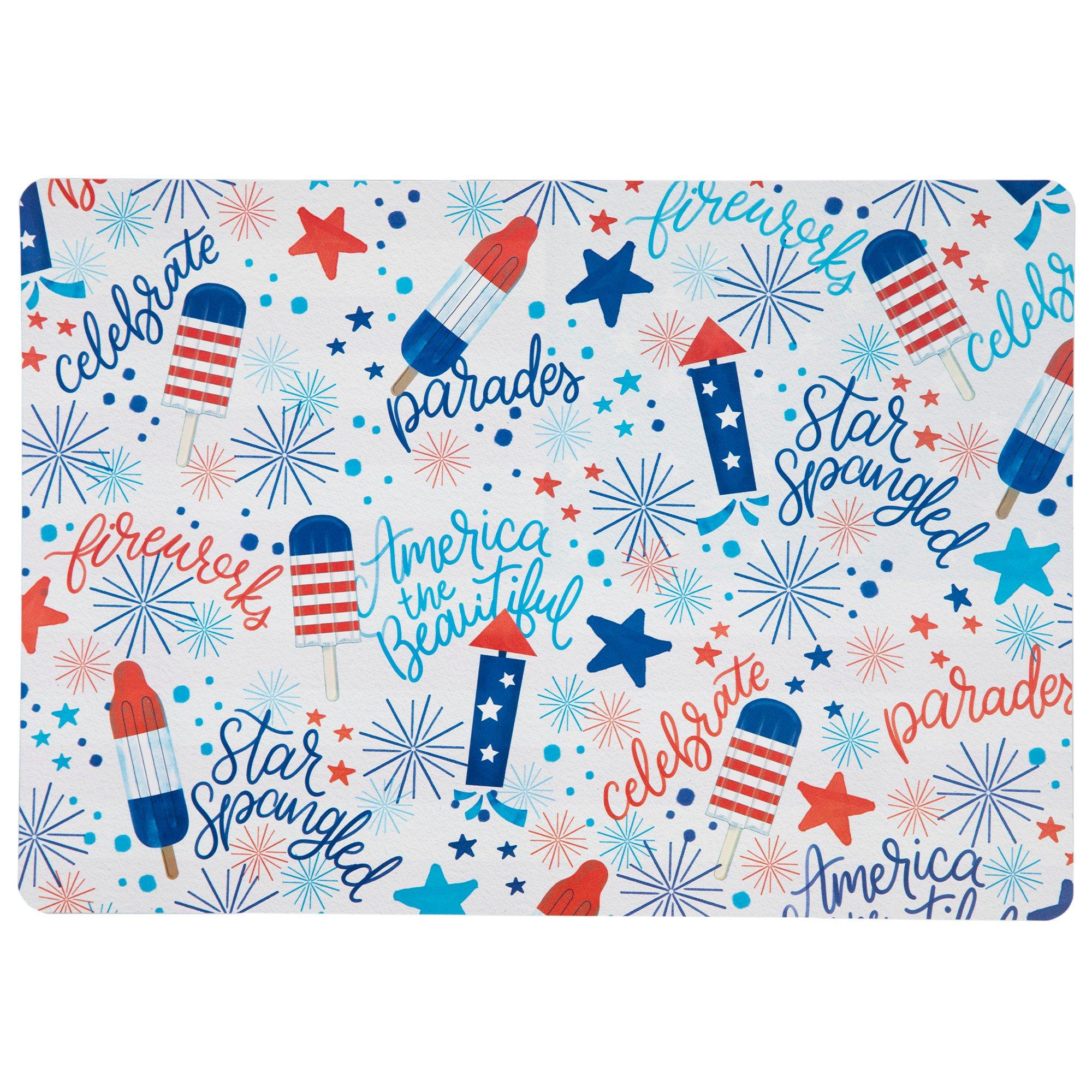 Reversible Patriotic Placemat Hobby Lobby 5876115
