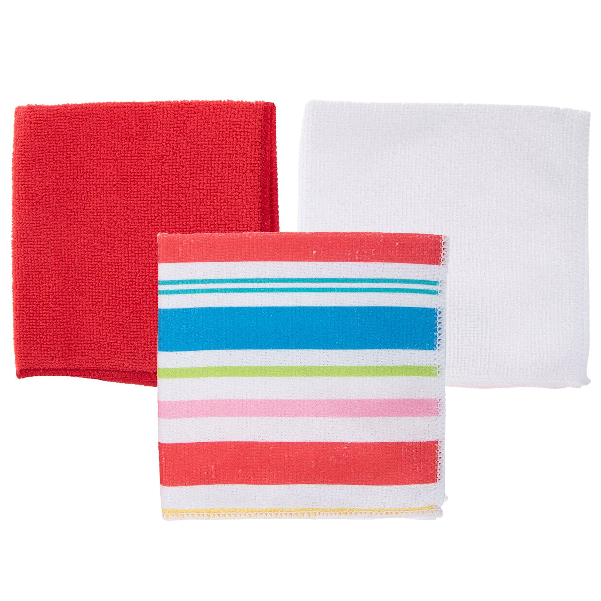 White Ribbed Edge Towels, Hobby Lobby